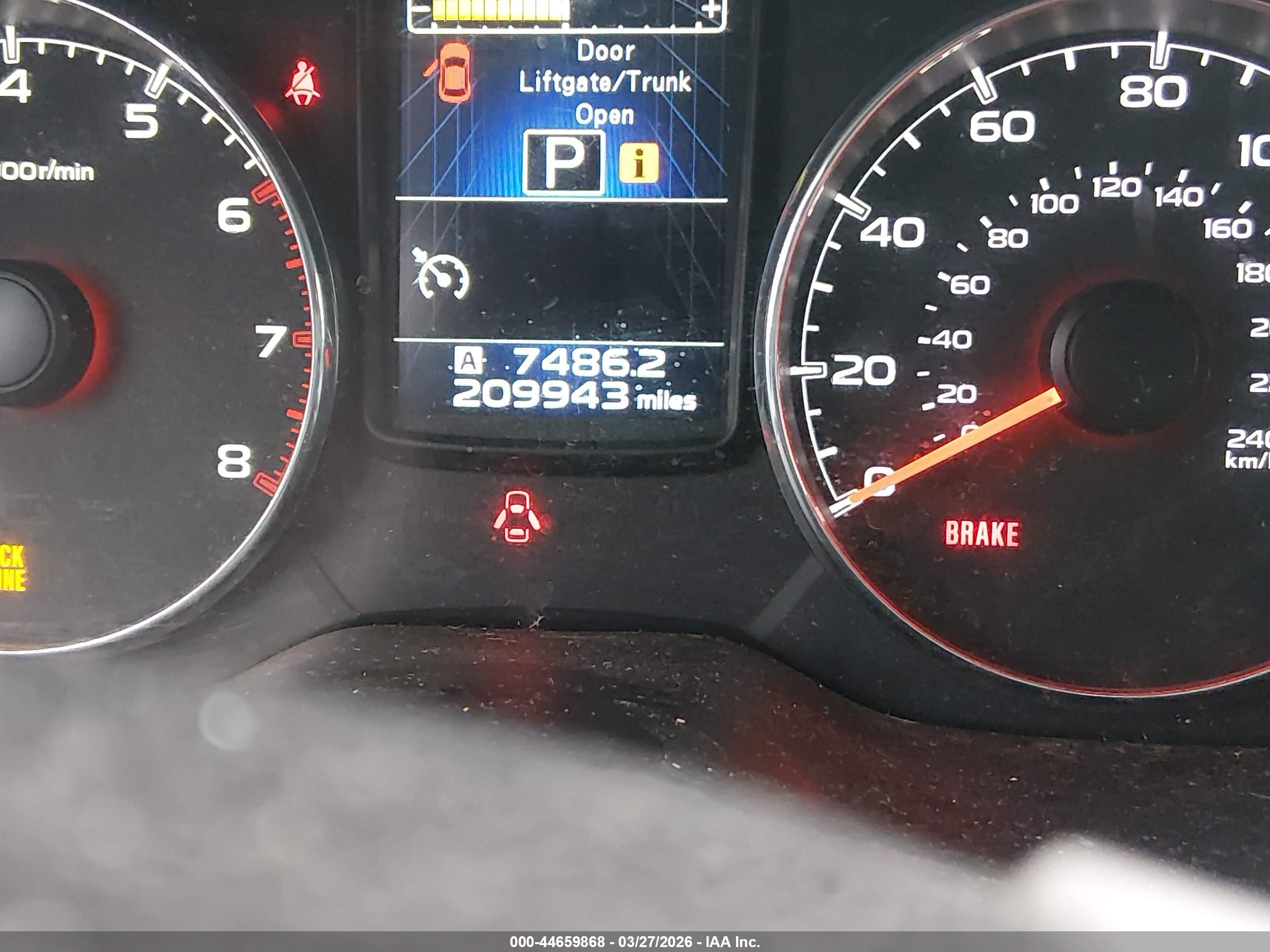 2014 Subaru Outback 2.5i Limited Green vin: 4S4BRBLC0E3323403
