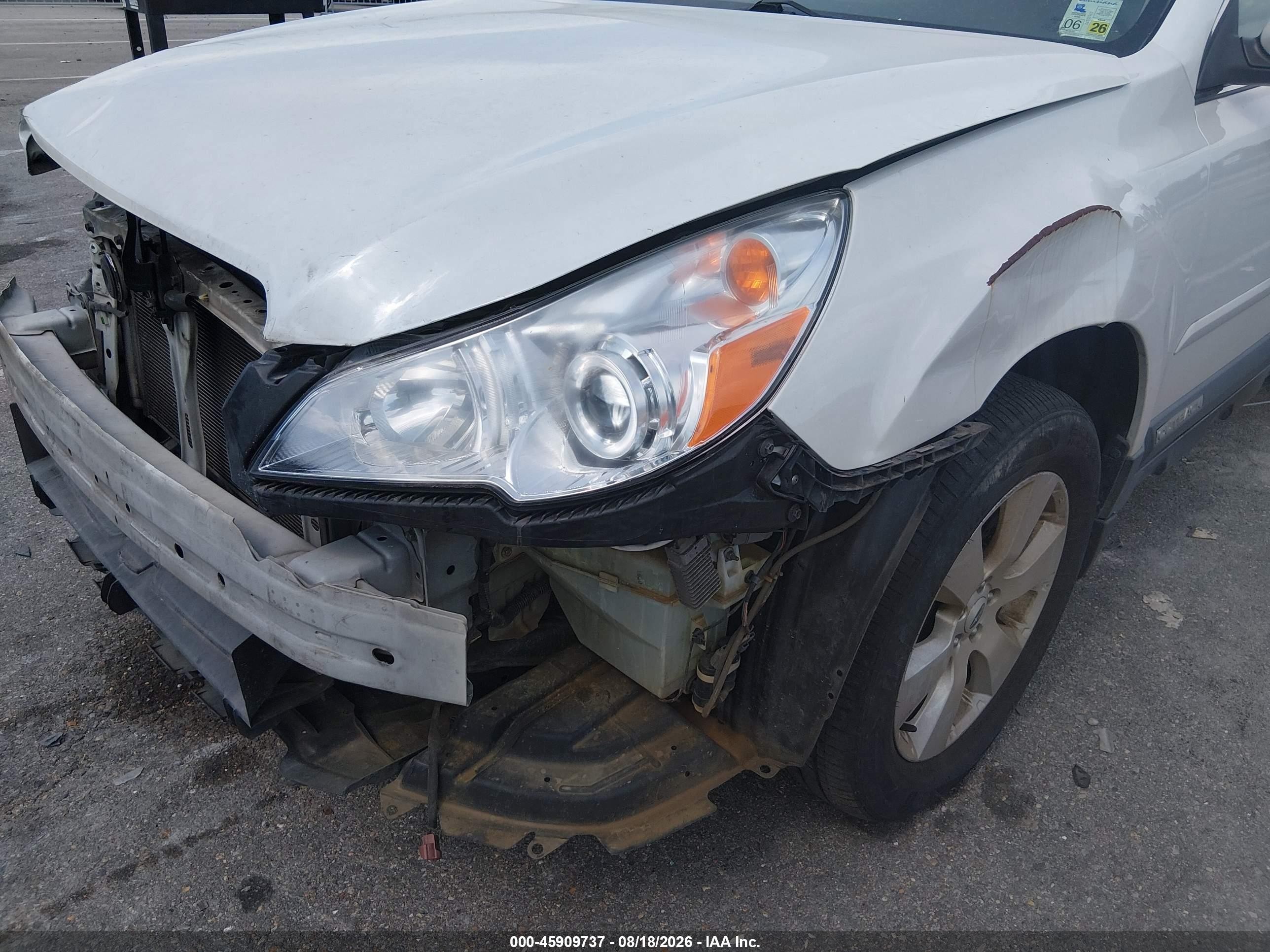 2011 Subaru Outback 2.5i Limited Серебряный vin: 4S4BRBLC1B3432433