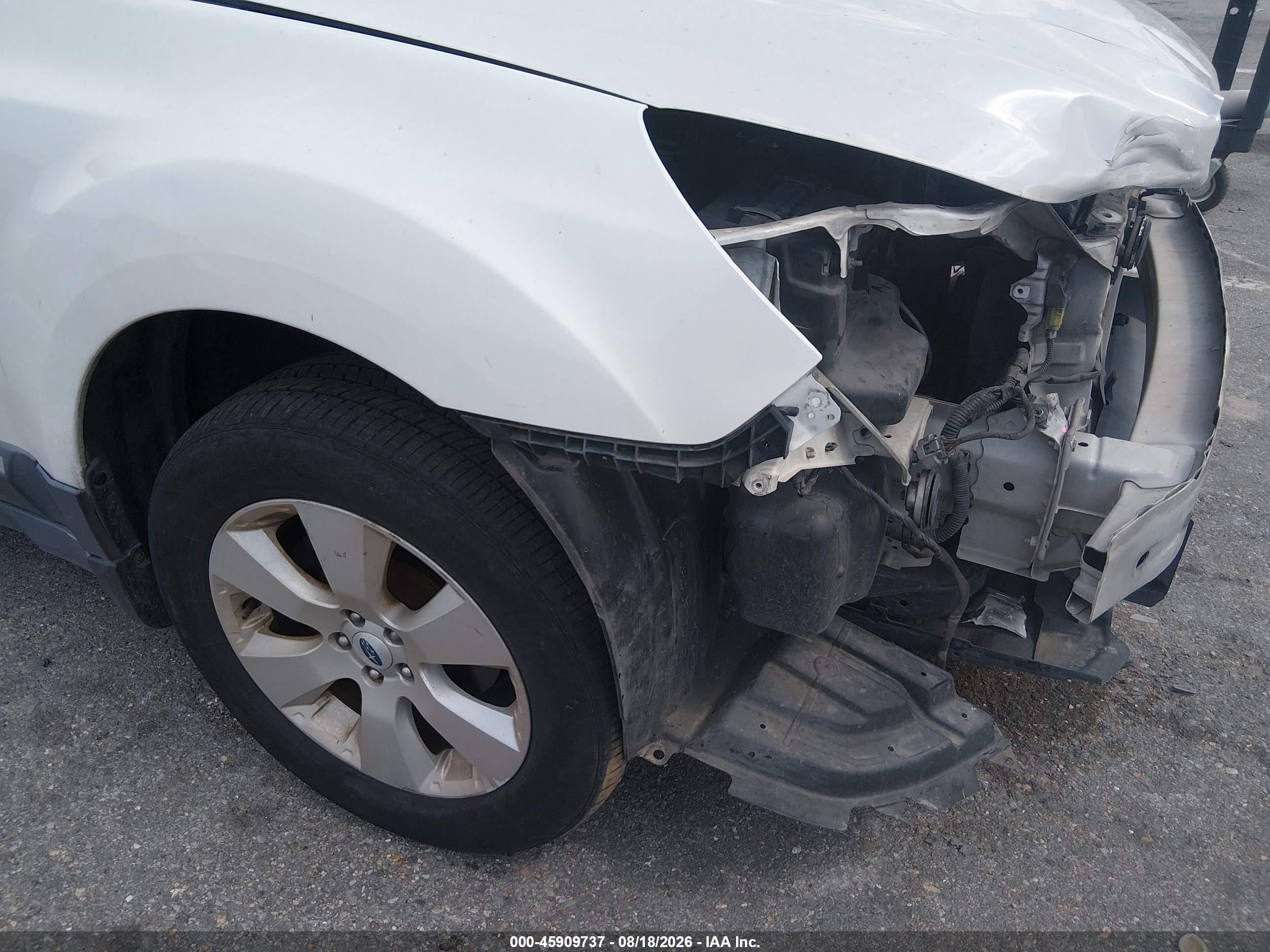 2011 Subaru Outback 2.5i Limited Серебряный vin: 4S4BRBLC1B3432433