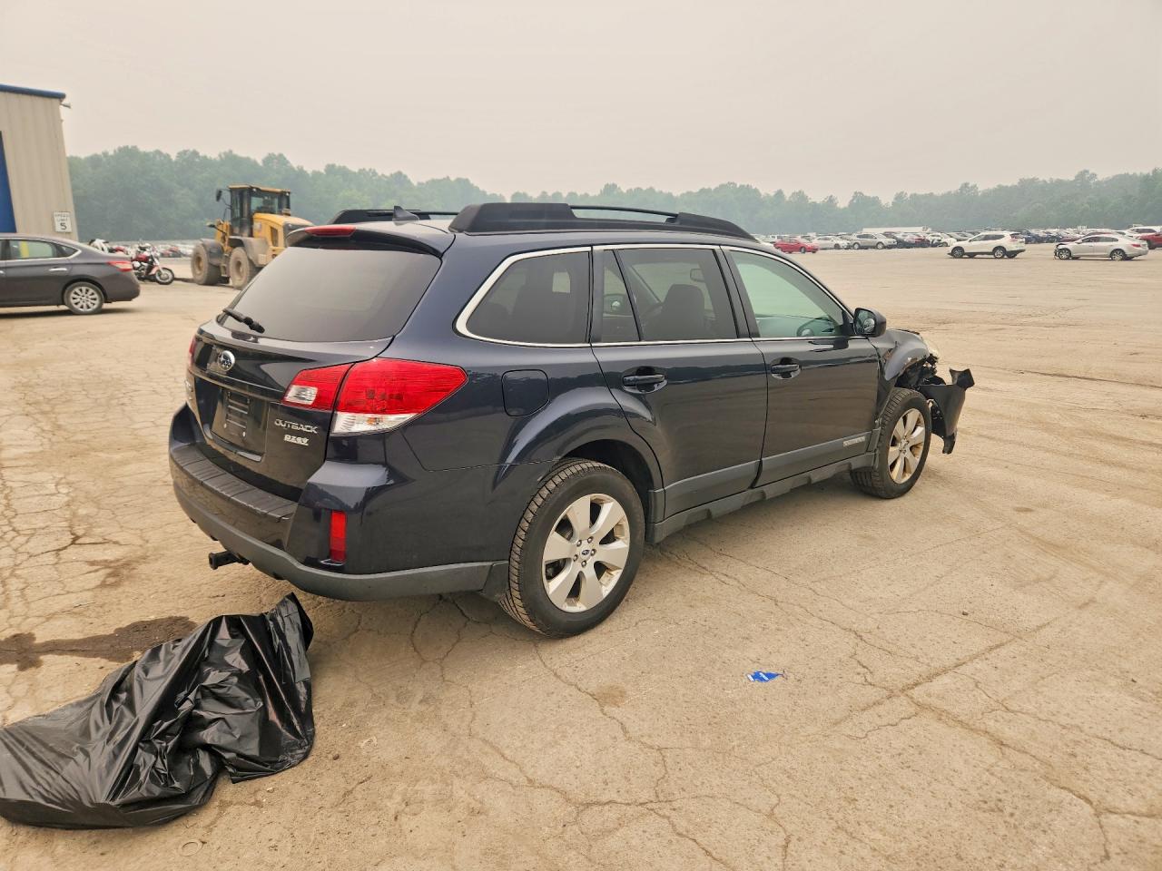 2012 Subaru Outback 2.5i Limited Blue vin: 4S4BRBLC1C3220990