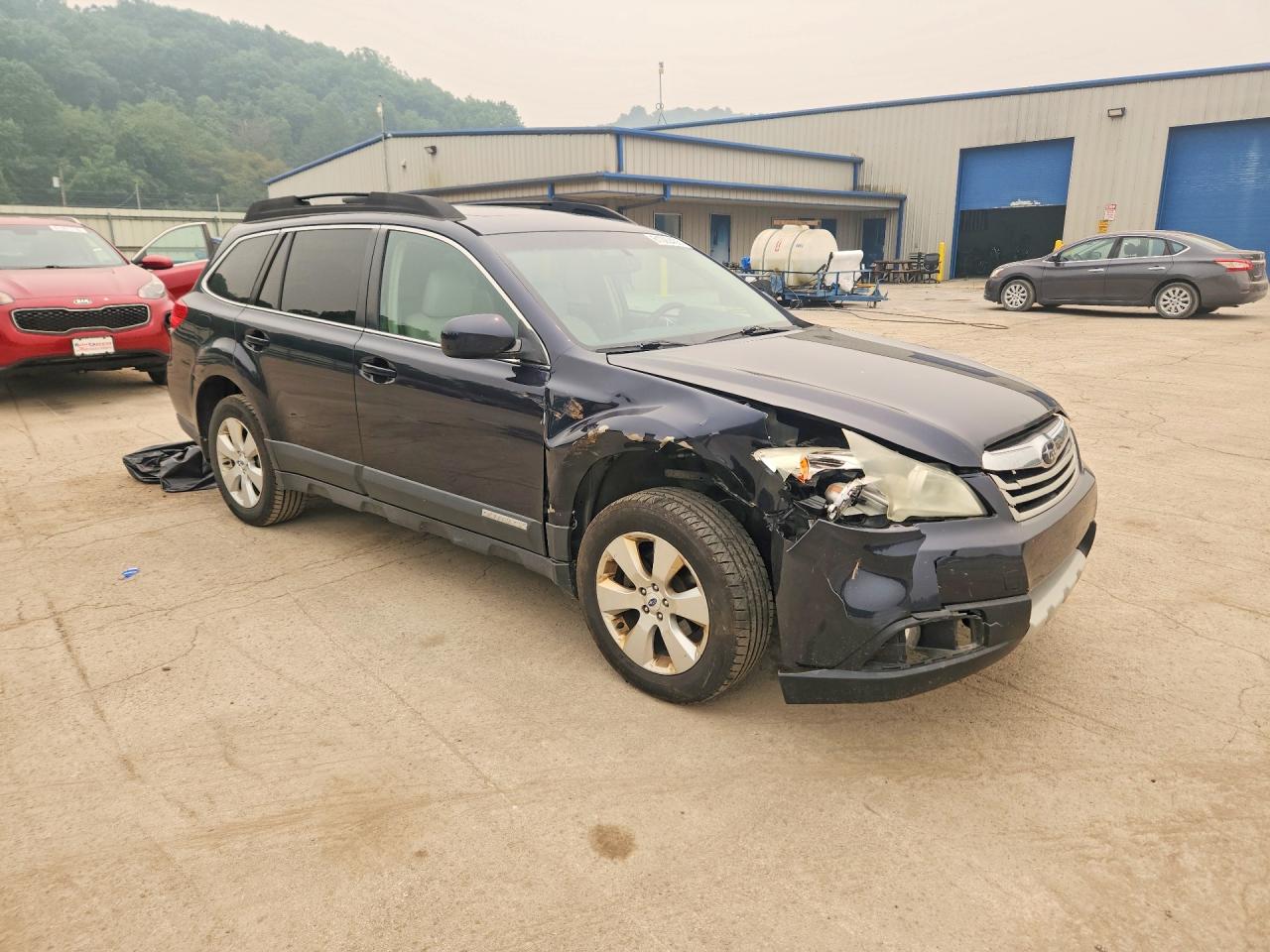 2012 Subaru Outback 2.5i Limited Blue vin: 4S4BRBLC1C3220990
