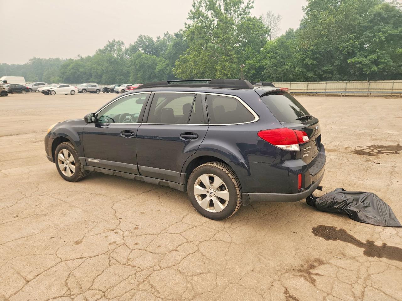 2012 Subaru Outback 2.5i Limited Blue vin: 4S4BRBLC1C3220990