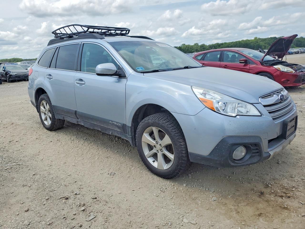 2013 Subaru Outback 2.5i Limited Серебряный vin: 4S4BRBLC1D3307600