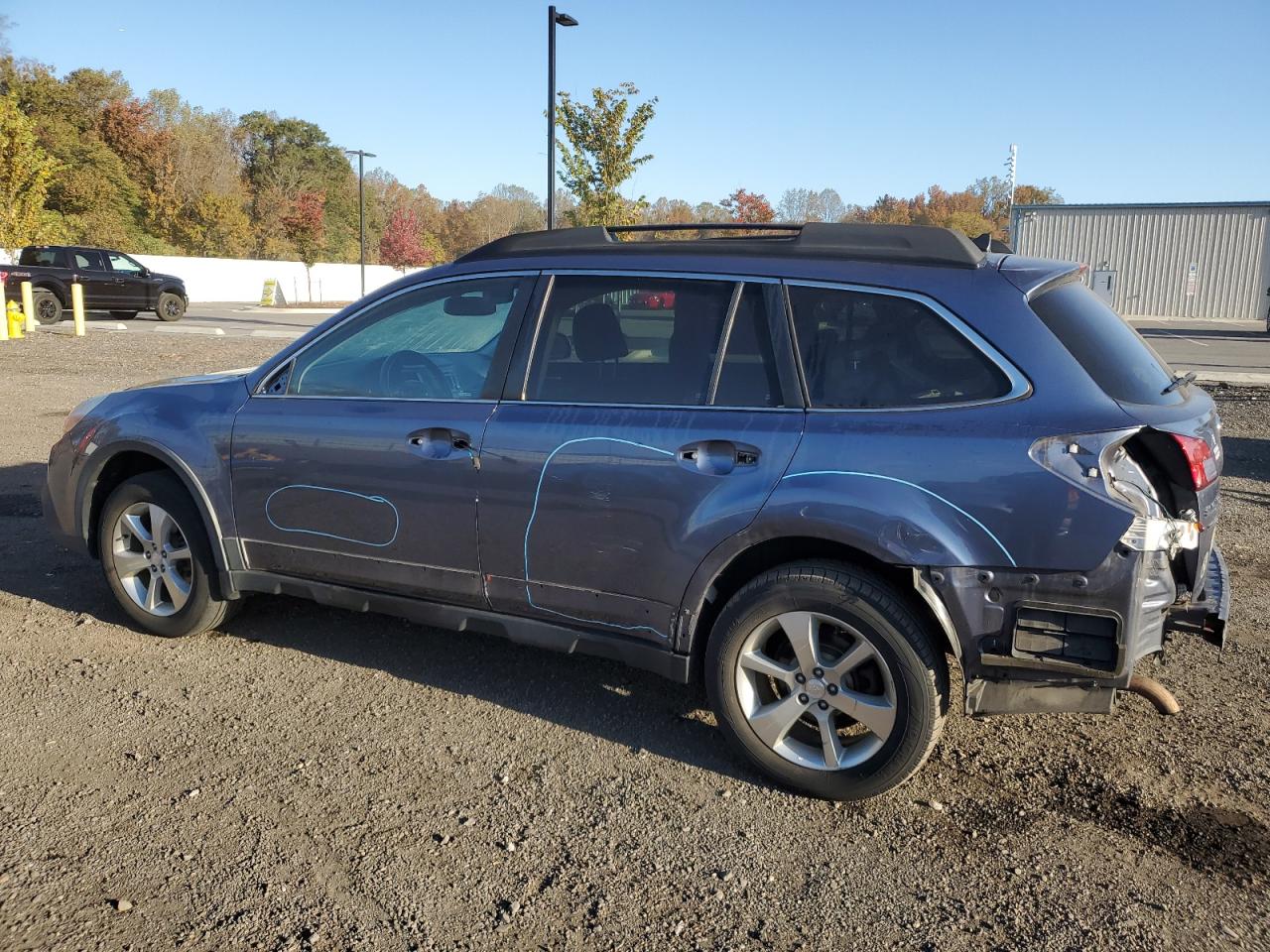 2014 Subaru Outback 2.5i Limited Gray vin: 4S4BRBLC1E3289259