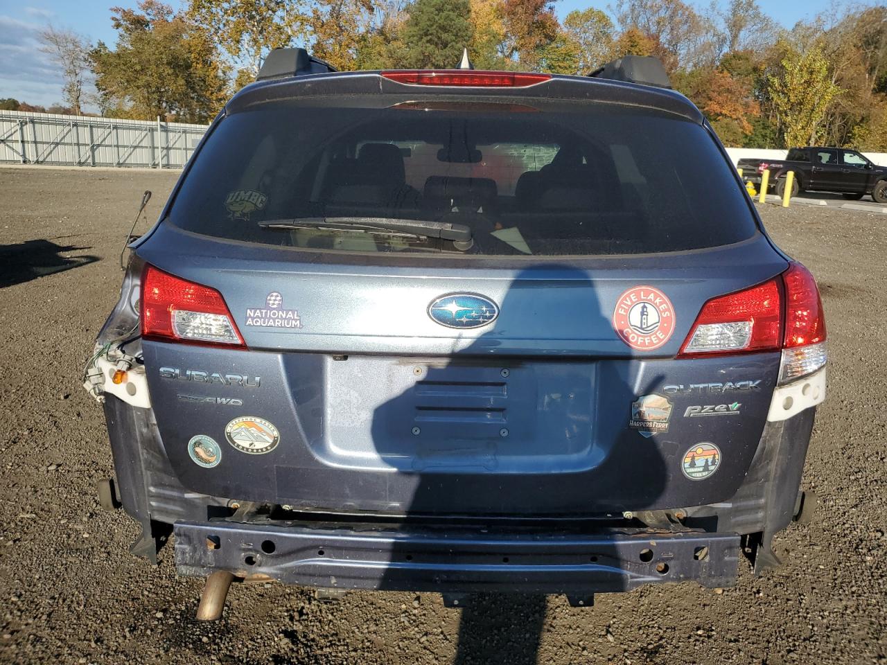 2014 Subaru Outback 2.5i Limited Gray vin: 4S4BRBLC1E3289259