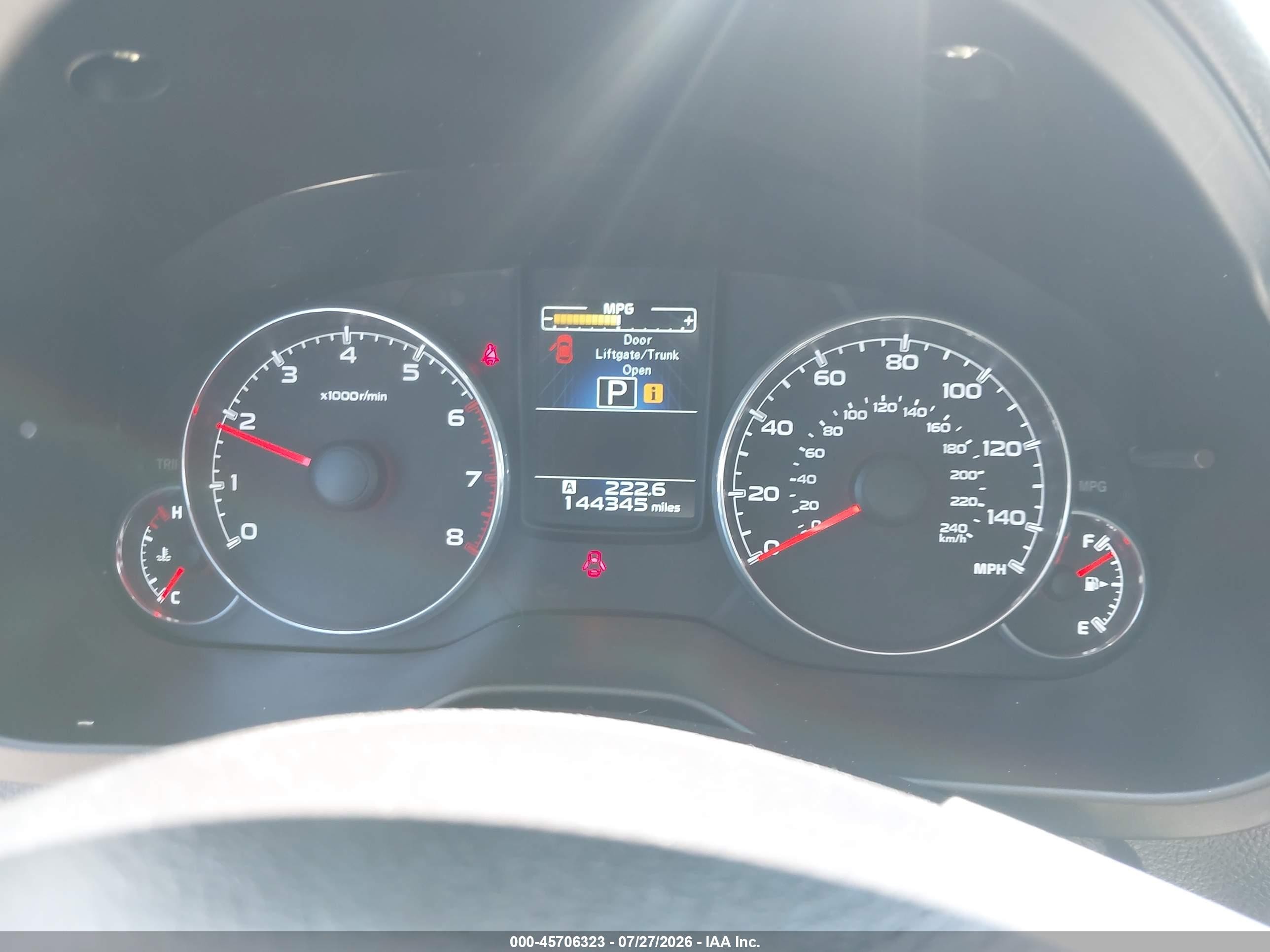 2014 Subaru Outback 2.5i Limited Black vin: 4S4BRBLC1E3305217