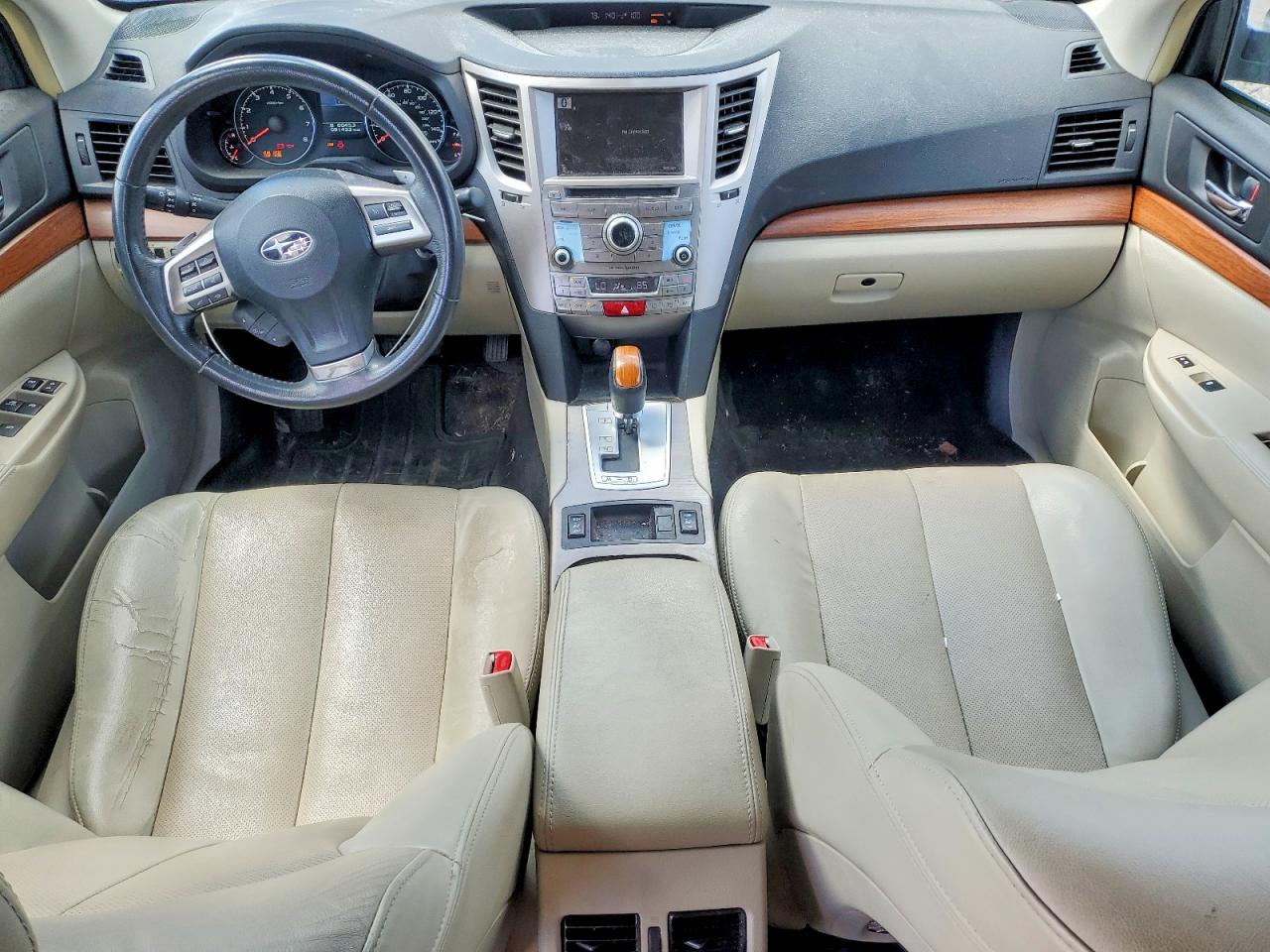 2013 Subaru Outback 2.5i Limited Black vin: 4S4BRBLC2D3205626