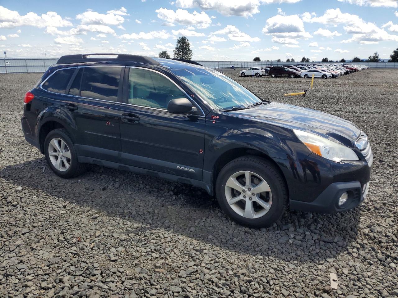 2013 Subaru Outback 2.5i Limited Black vin: 4S4BRBLC2D3205626