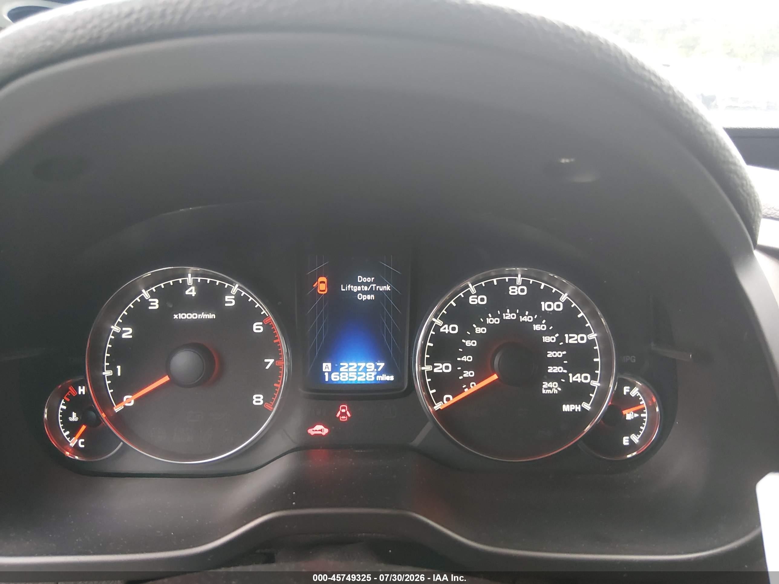 2014 Subaru Outback 2.5i Limited Gray vin: 4S4BRBLC2E3203621