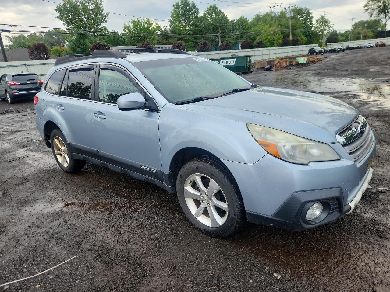 2014 Subaru Outback 2.5i Limited Серебряный vin: 4S4BRBLC2E3274172