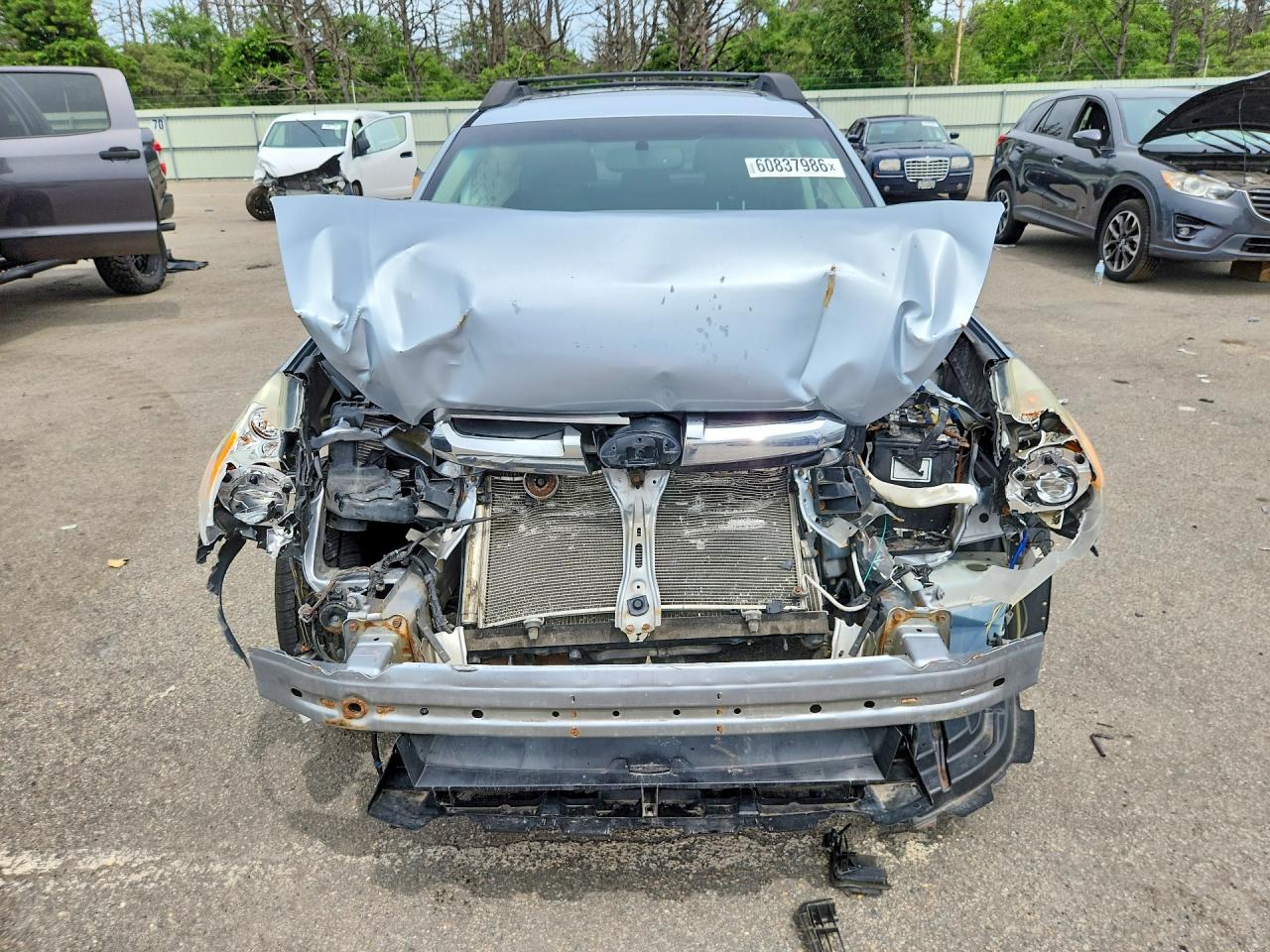 2014 Subaru Outback 2.5i Limited Silver vin: 4S4BRBLC2E3282479