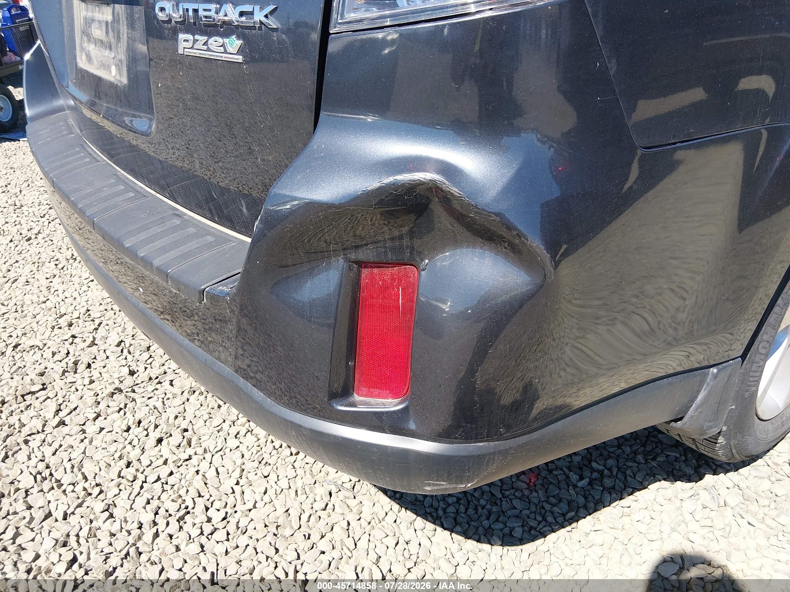 2013 Subaru Outback 2.5i Limited Серый vin: 4S4BRBLC3D3317027