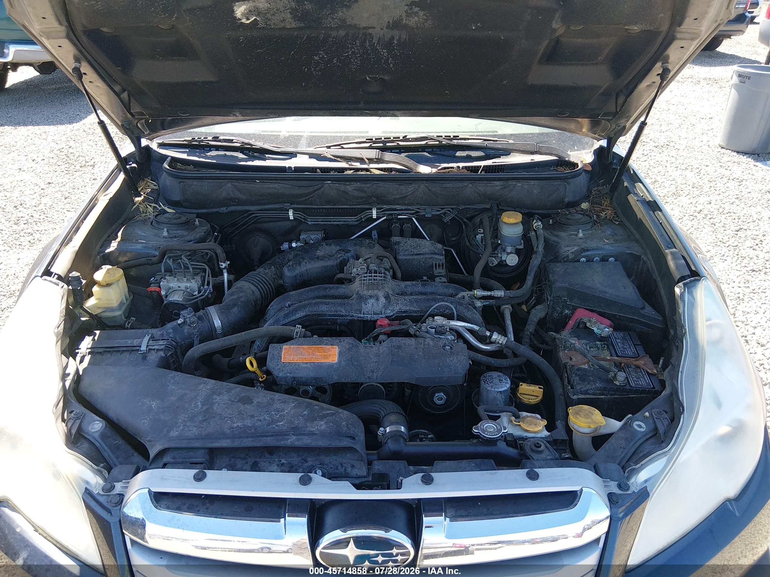 2013 Subaru Outback 2.5i Limited Серый vin: 4S4BRBLC3D3317027