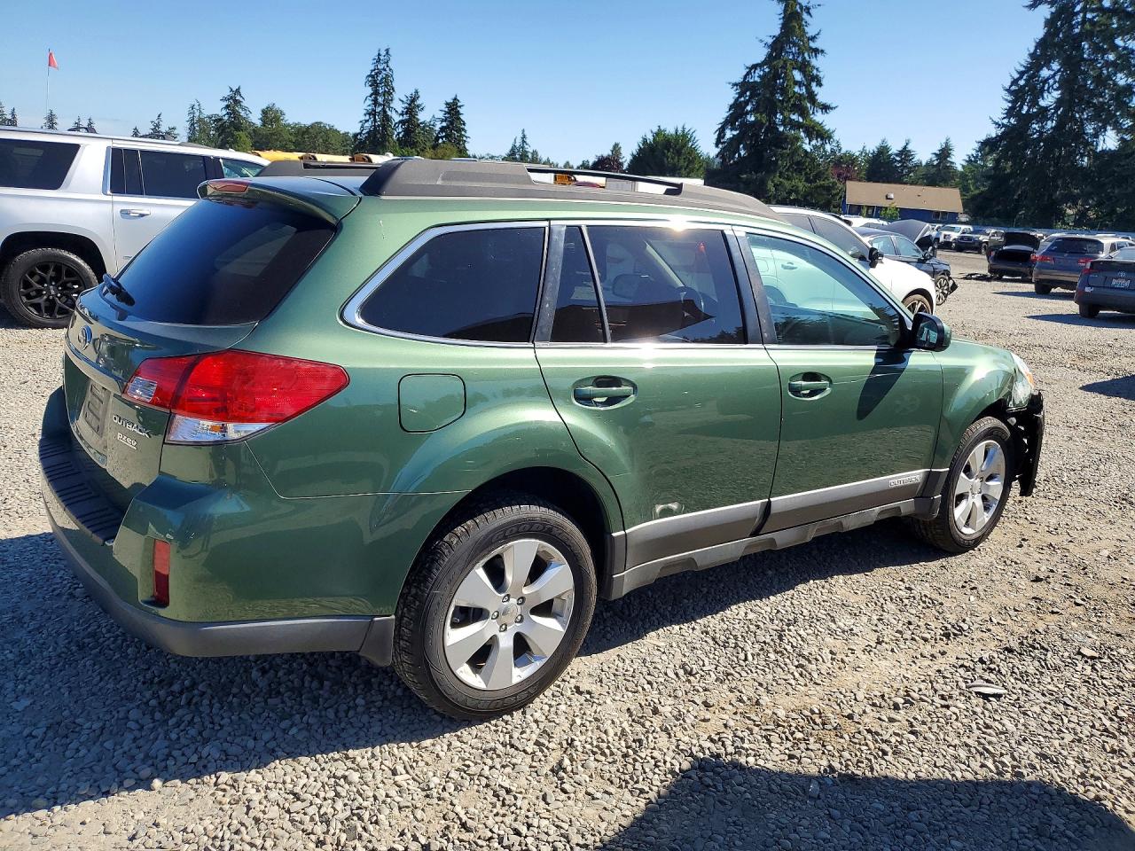 2010 Subaru Outback 2.5i Limited Зеленый vin: 4S4BRBLC4A3360559