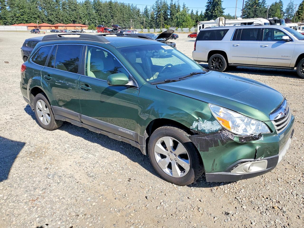 2010 Subaru Outback 2.5i Limited Зеленый vin: 4S4BRBLC4A3360559