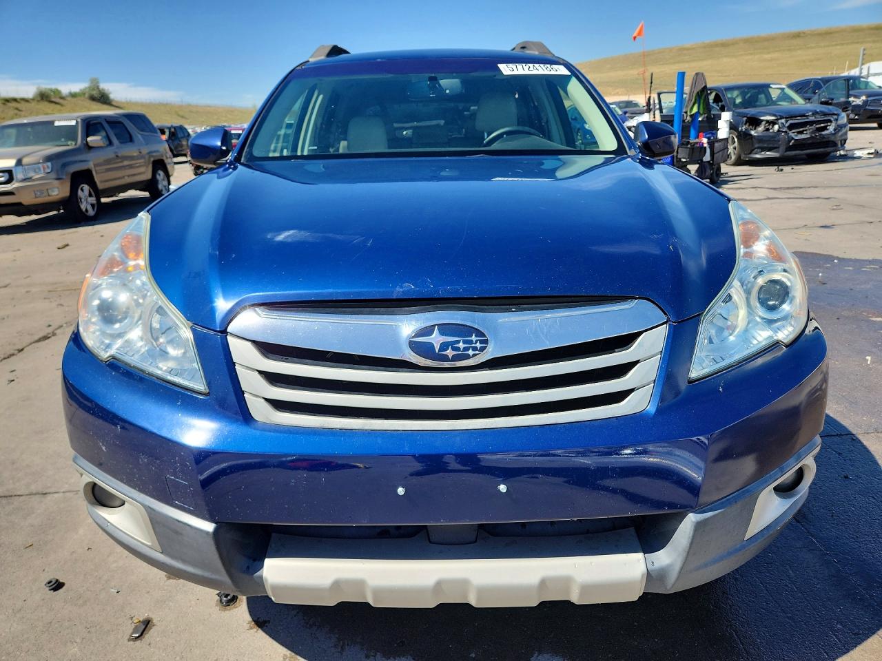 2011 Subaru Outback 2.5i Limited Blue vin: 4S4BRBLC4B3348607
