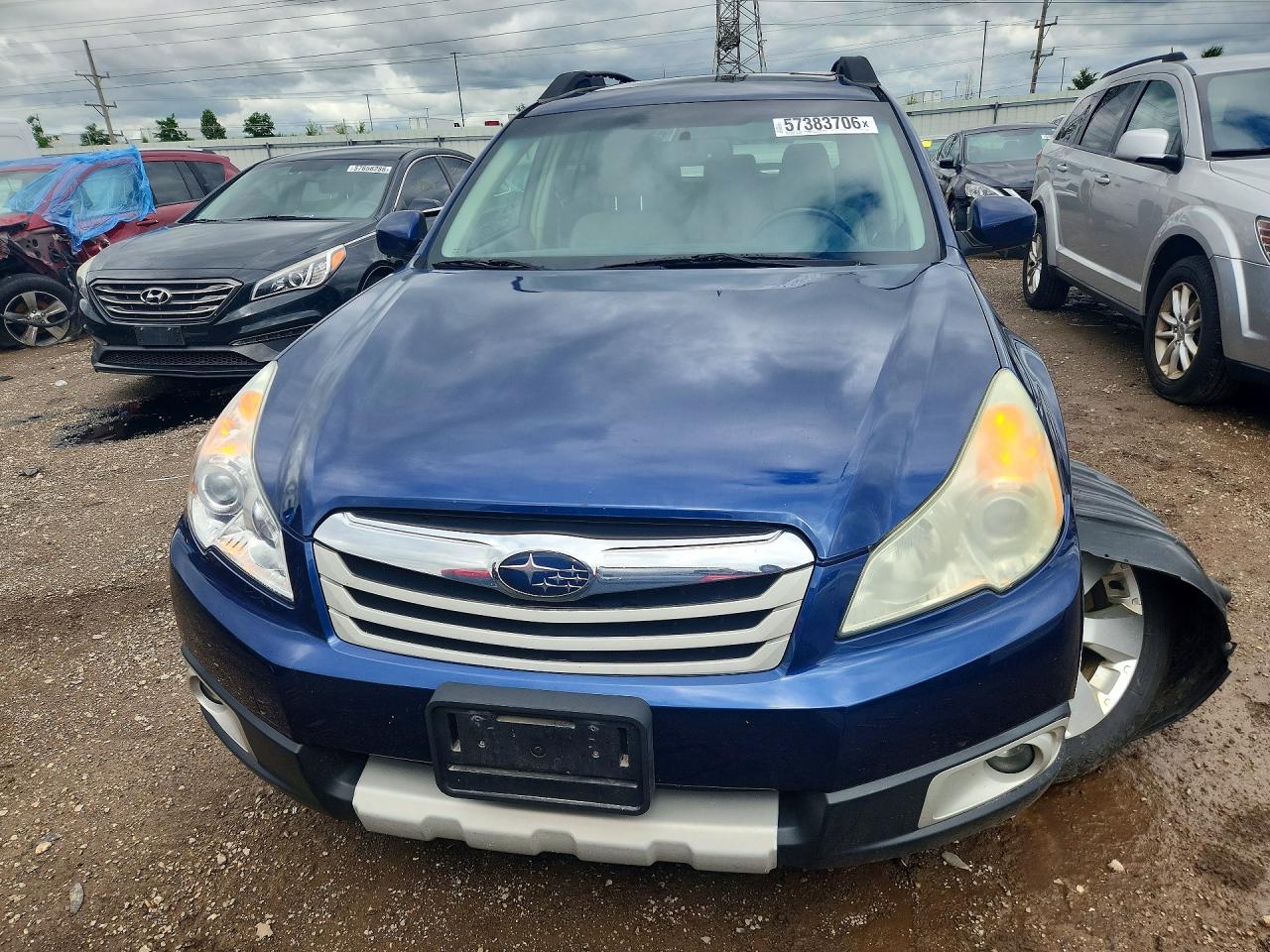 2011 Subaru Outback 2.5i Limited Blue vin: 4S4BRBLC4B3412984
