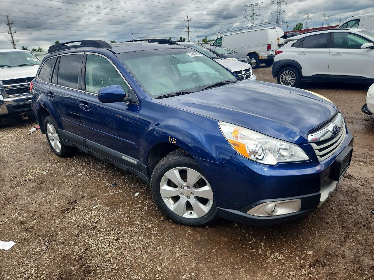 2011 Subaru Outback 2.5i Limited Blue vin: 4S4BRBLC4B3412984
