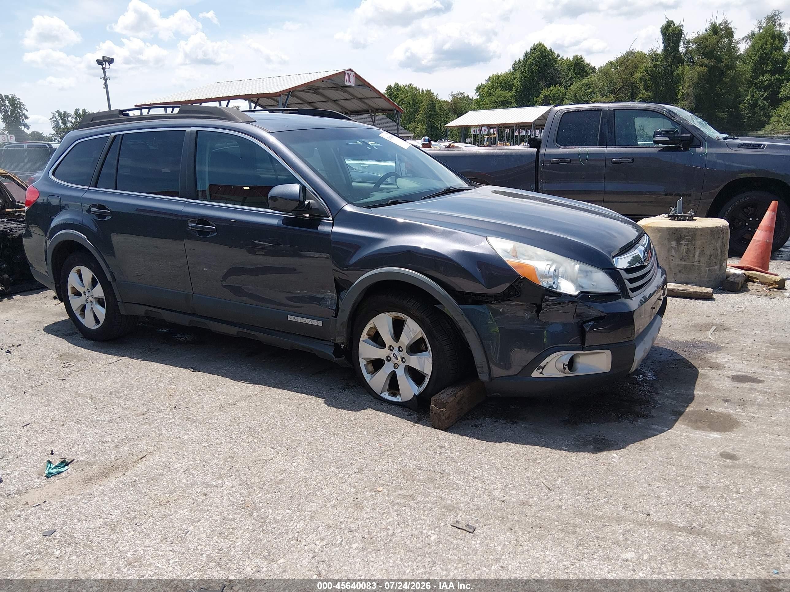 2012 Subaru Outback 2.5i Limited Gray vin: 4S4BRBLC4C3282173