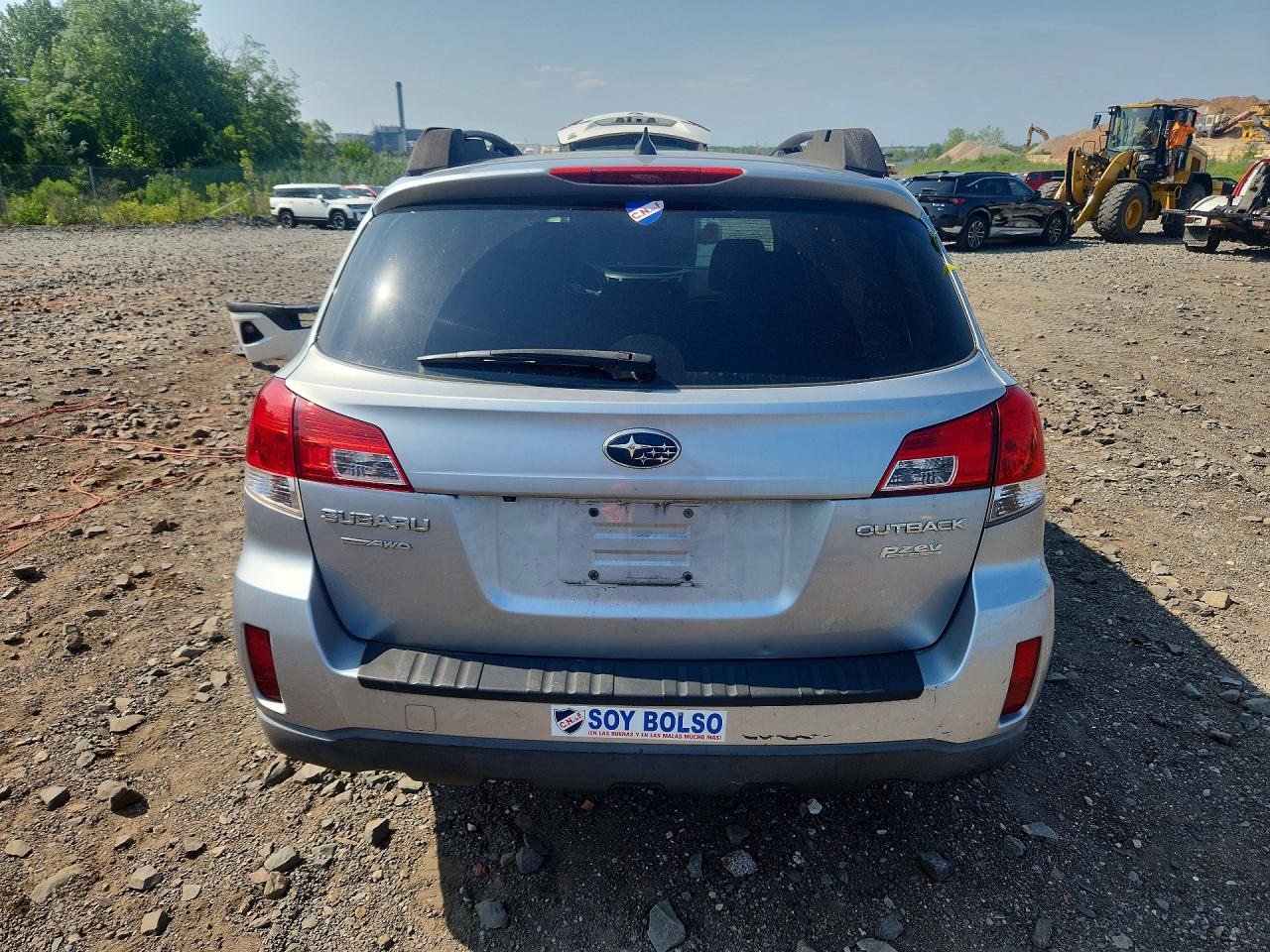 2013 Subaru Outback 2.5i Limited Gray vin: 4S4BRBLC4D3202386