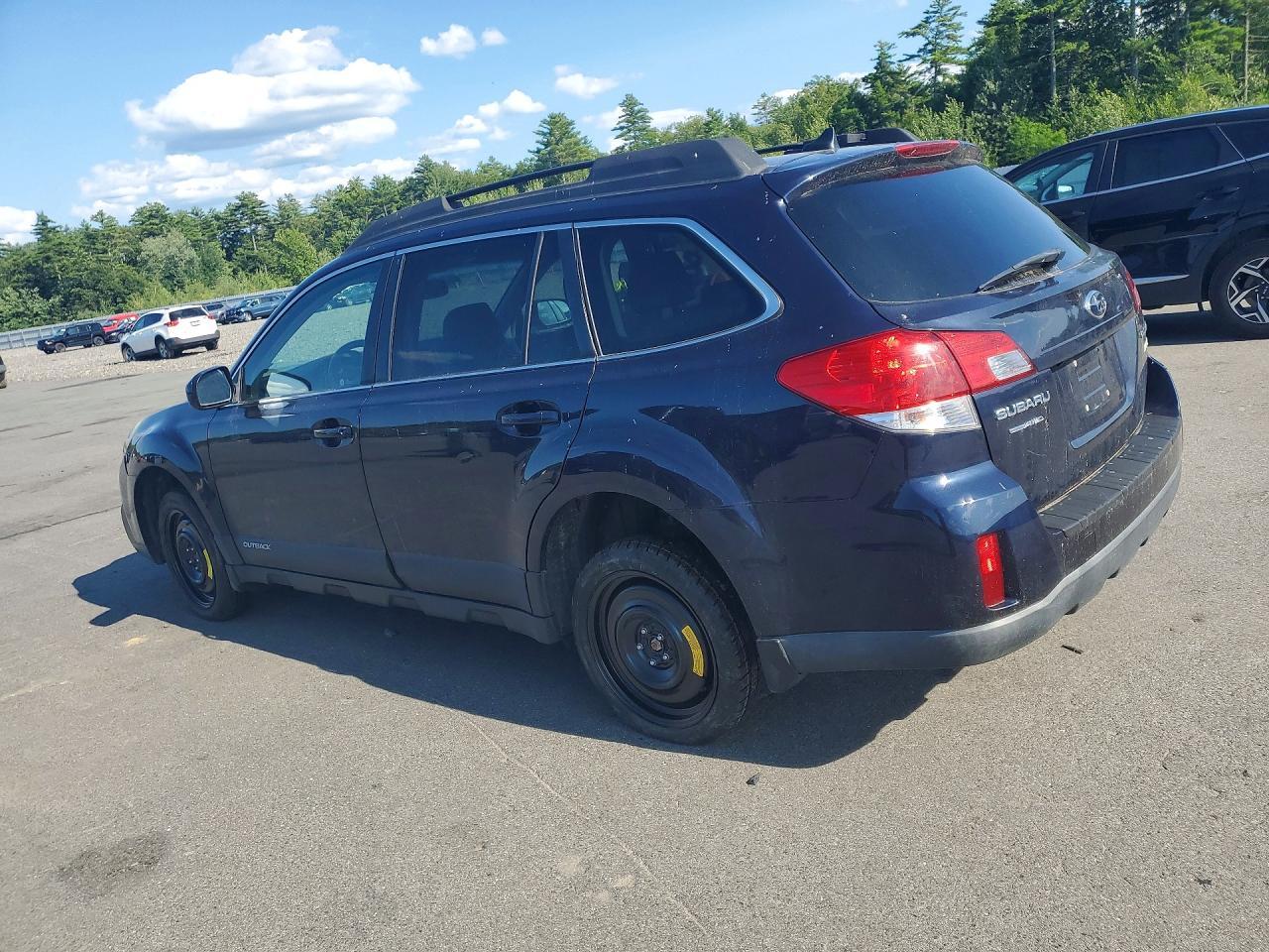 2013 Subaru Outback 2.5i Limited Blue vin: 4S4BRBLC4D3229622