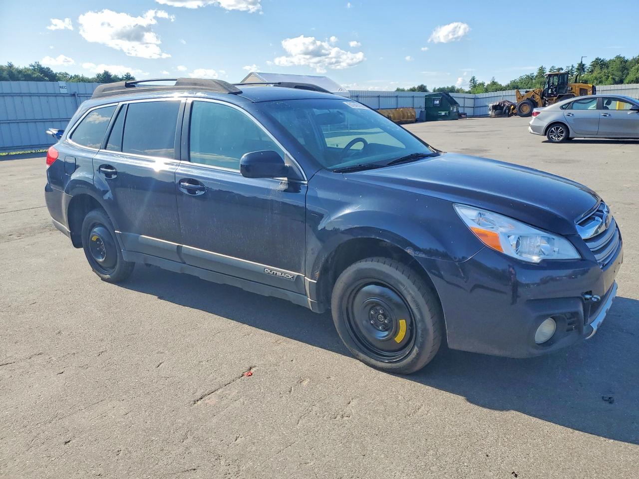 2013 Subaru Outback 2.5i Limited Blue vin: 4S4BRBLC4D3229622