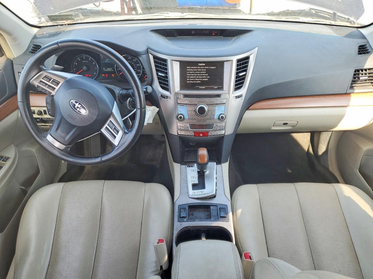 2013 Subaru Outback 2.5i Limited Blue vin: 4S4BRBLC4D3229622