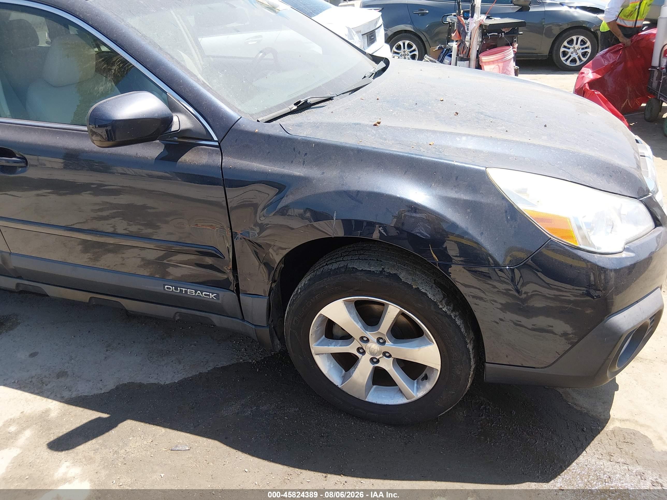 2013 Subaru Outback 2.5i Limited Dark Blue vin: 4S4BRBLC4D3295670