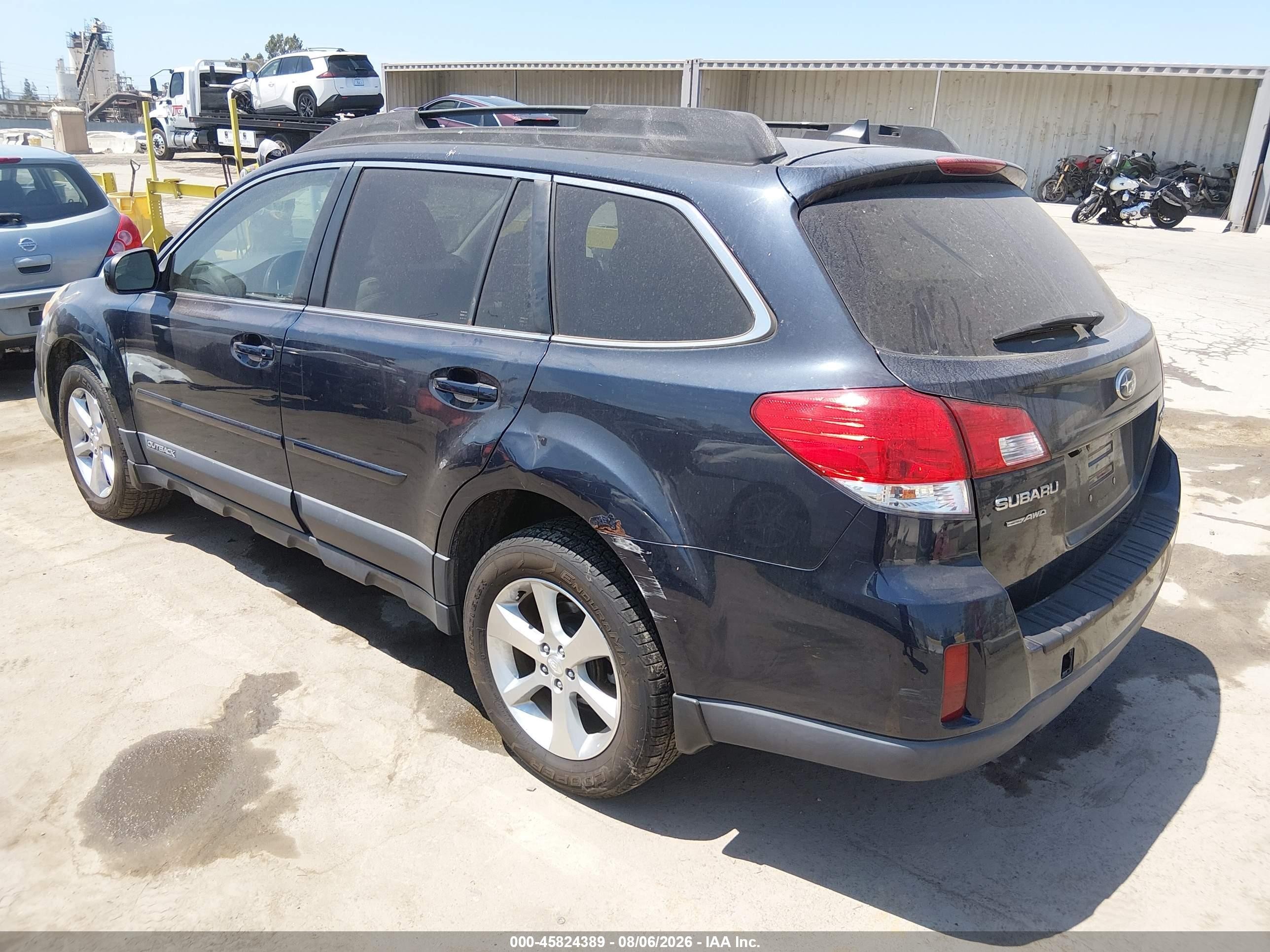2013 Subaru Outback 2.5i Limited Dark Blue vin: 4S4BRBLC4D3295670