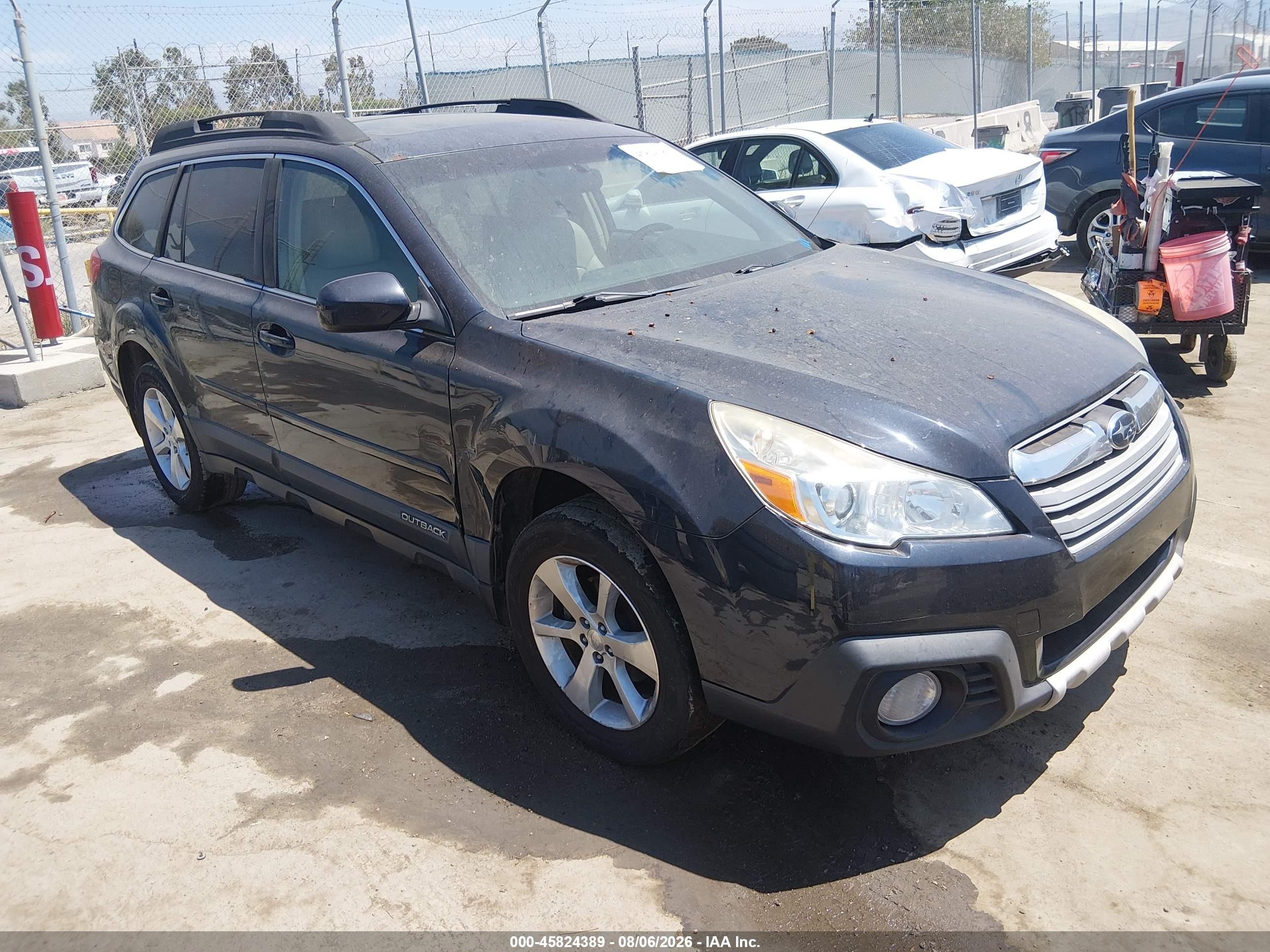 2013 Subaru Outback 2.5i Limited Dark Blue vin: 4S4BRBLC4D3295670