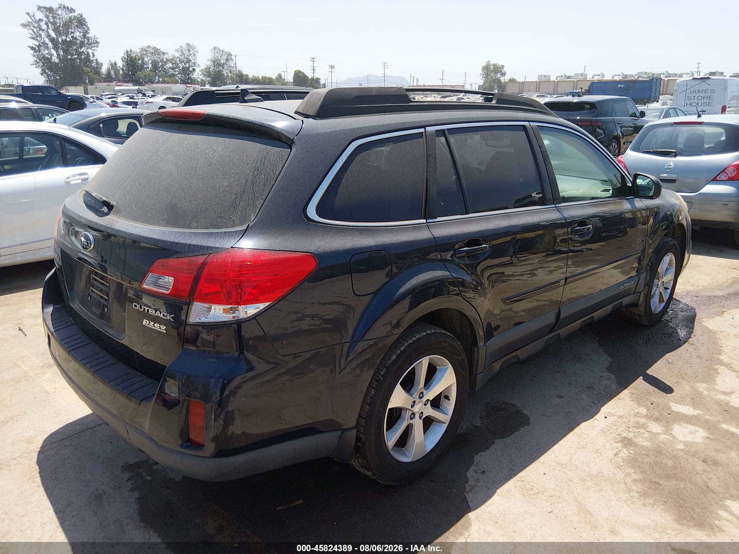 2013 Subaru Outback 2.5i Limited Dark Blue vin: 4S4BRBLC4D3295670