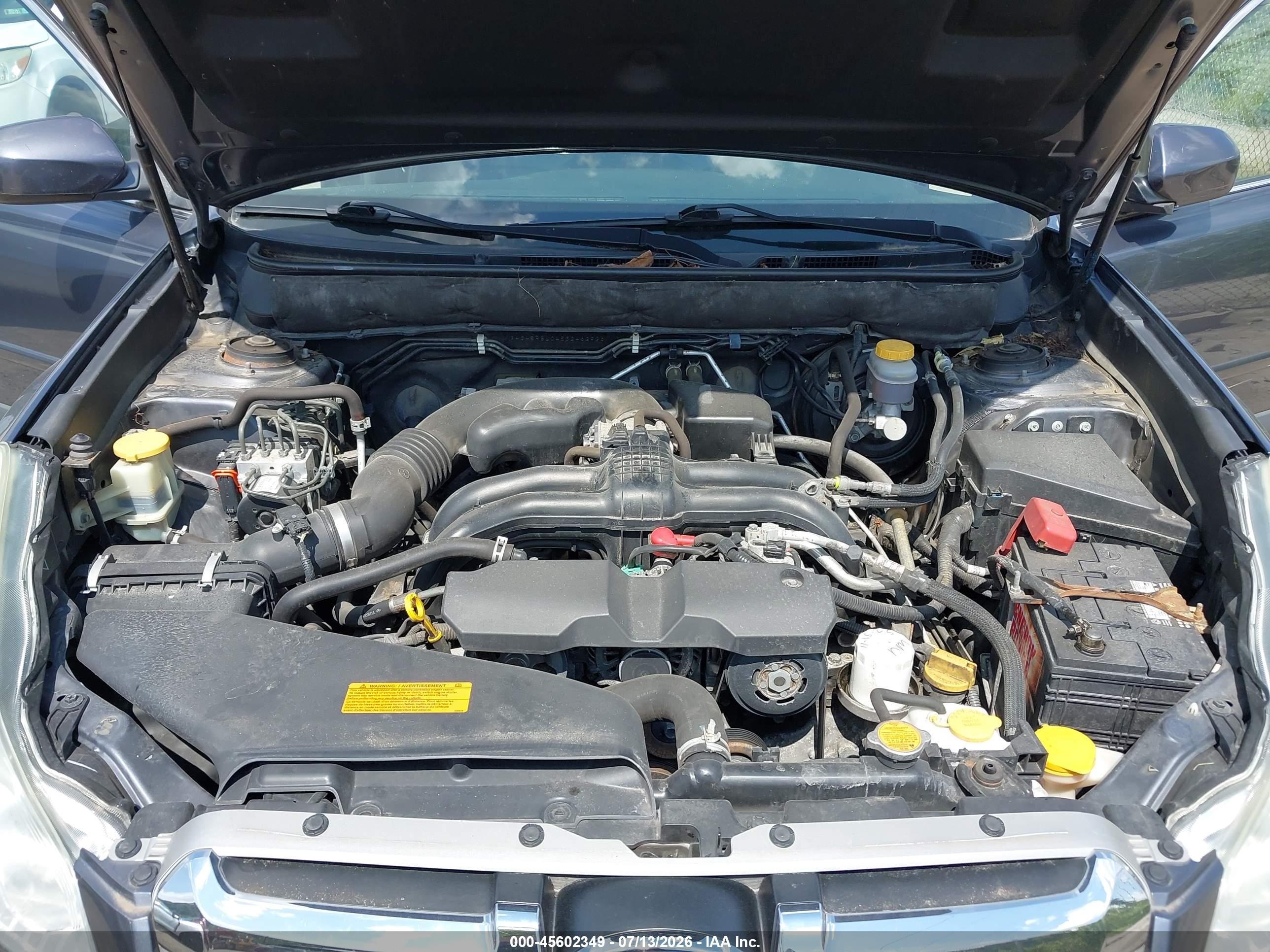 2014 Subaru Outback 2.5i Limited Gray vin: 4S4BRBLC4E3246292
