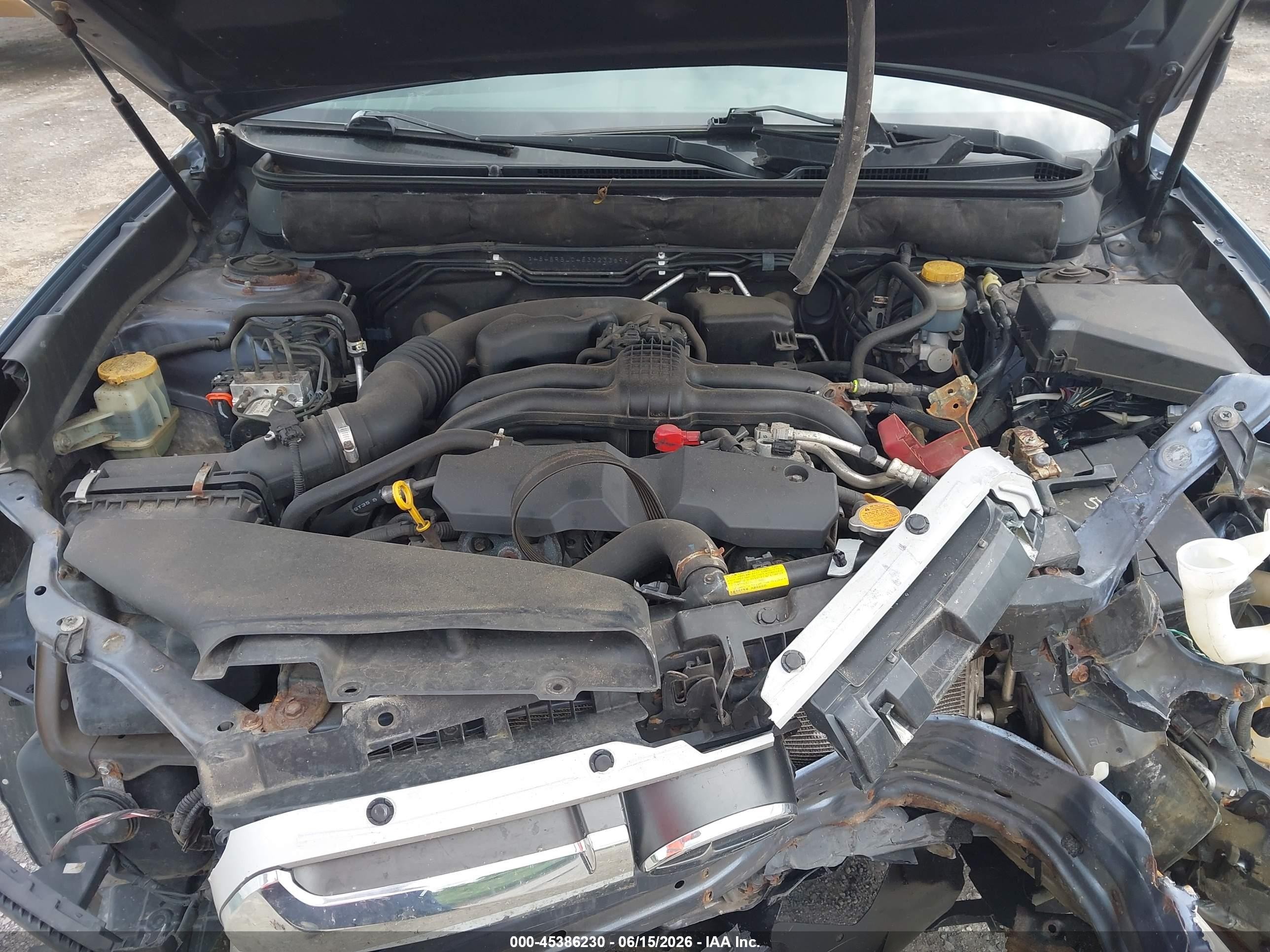 2014 Subaru Outback 2.5i Limited Синий vin: 4S4BRBLC4E3323369
