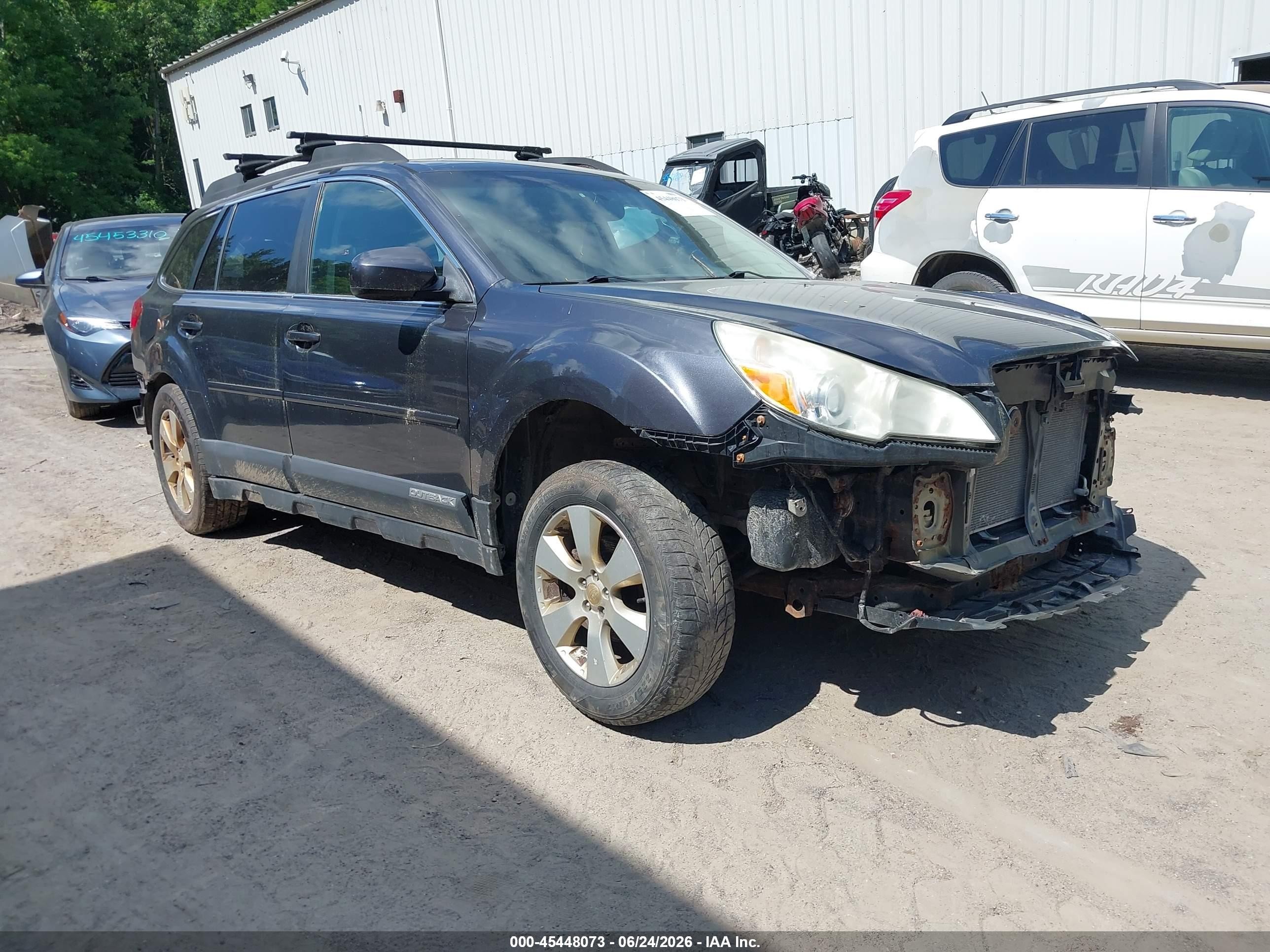 2011 Subaru Outback 2.5i Limited Navy vin: 4S4BRBLC5B3347966