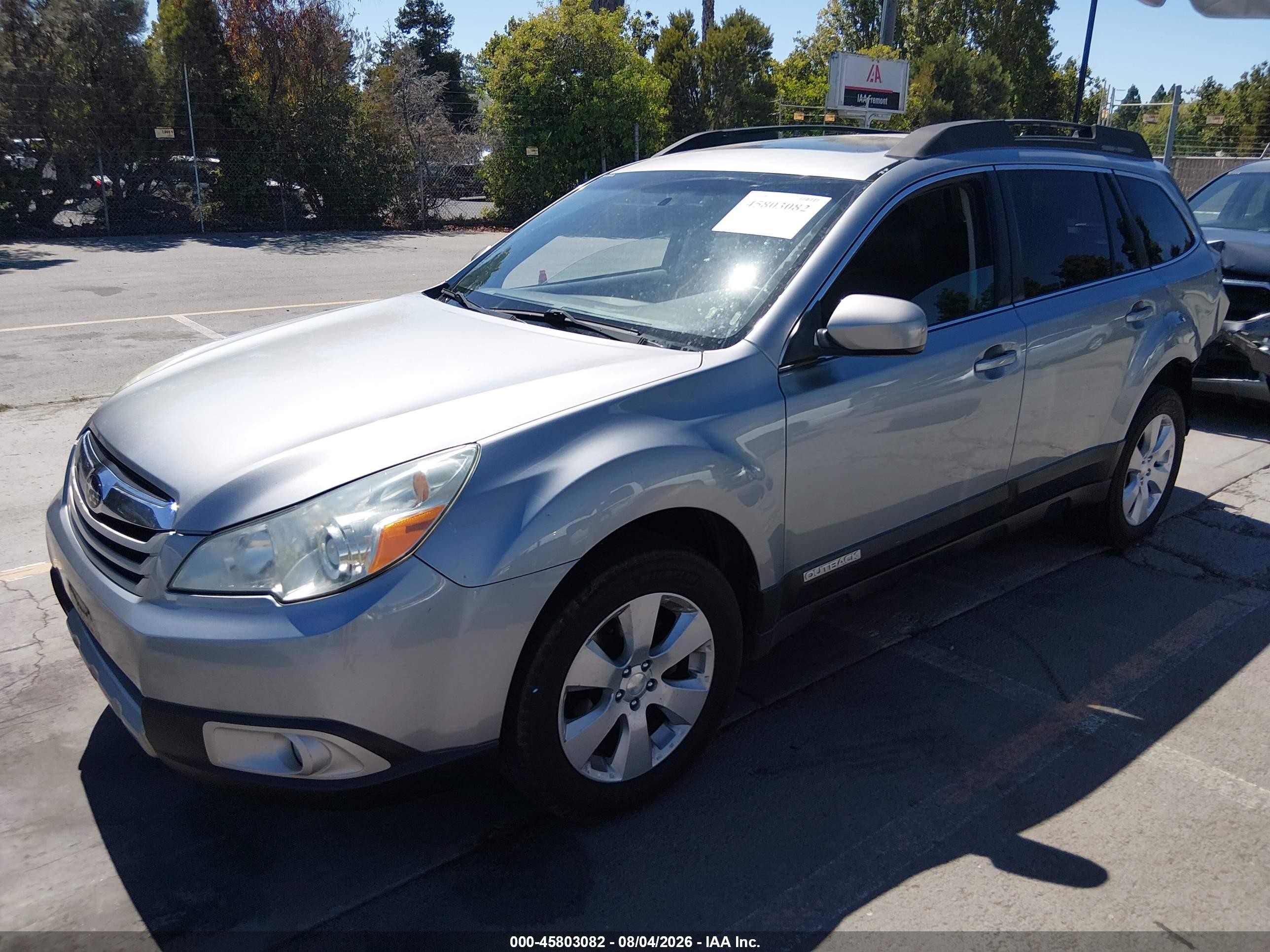 2011 Subaru Outback 2.5i Limited Gray vin: 4S4BRBLC5B3386301