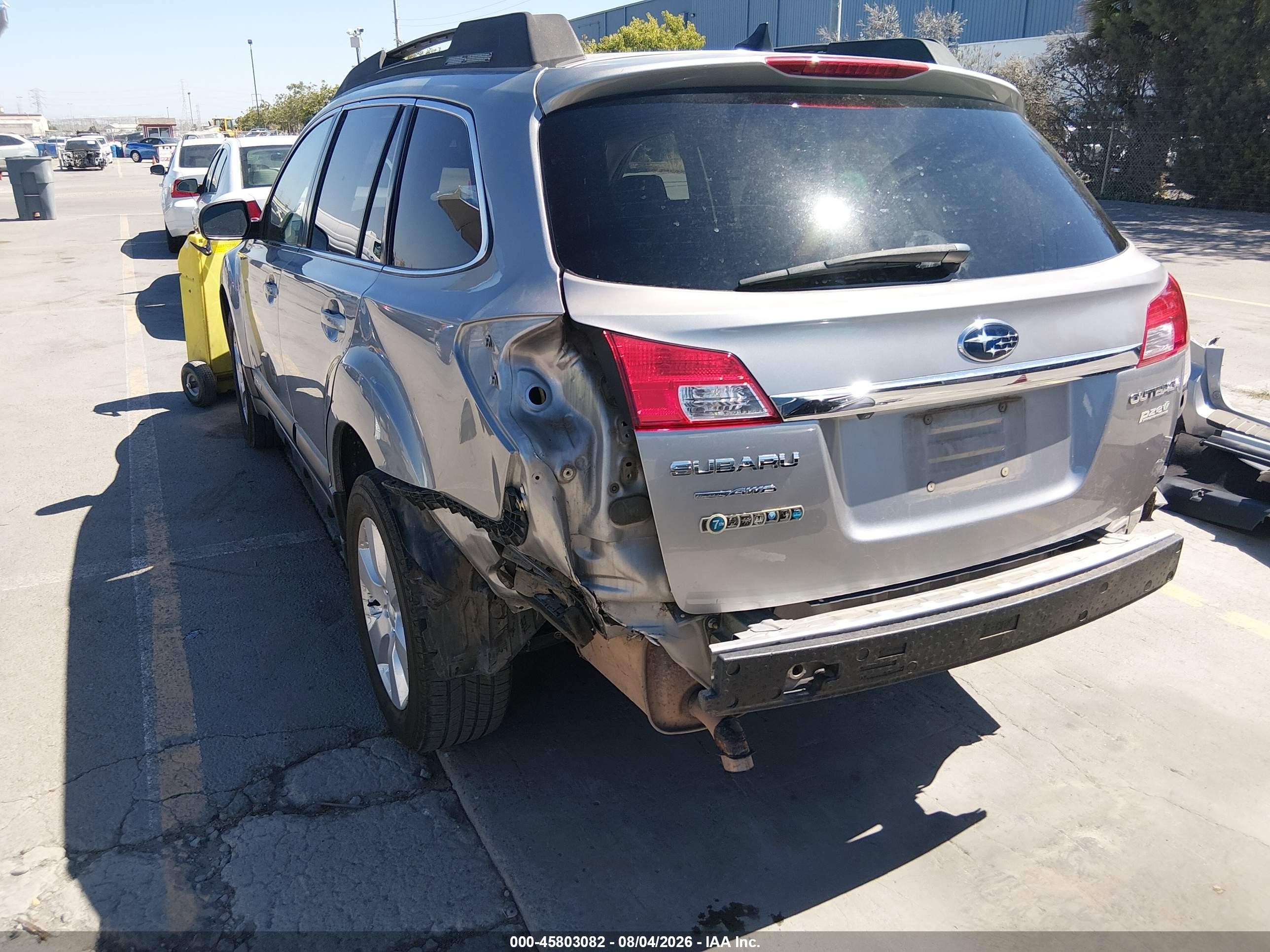 2011 Subaru Outback 2.5i Limited Gray vin: 4S4BRBLC5B3386301