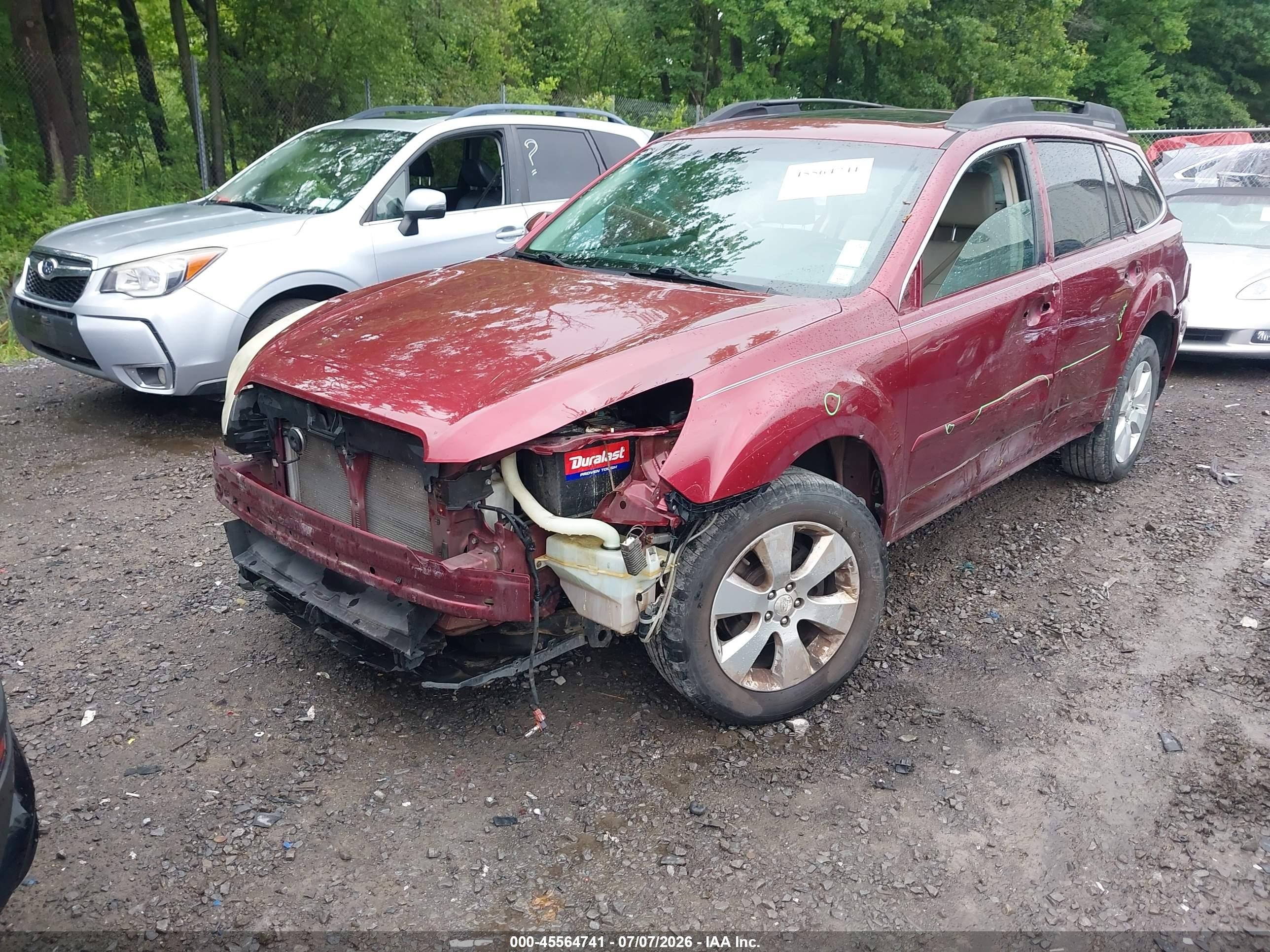 2011 Subaru Outback 2.5i Limited Maroon vin: 4S4BRBLC5B3411293