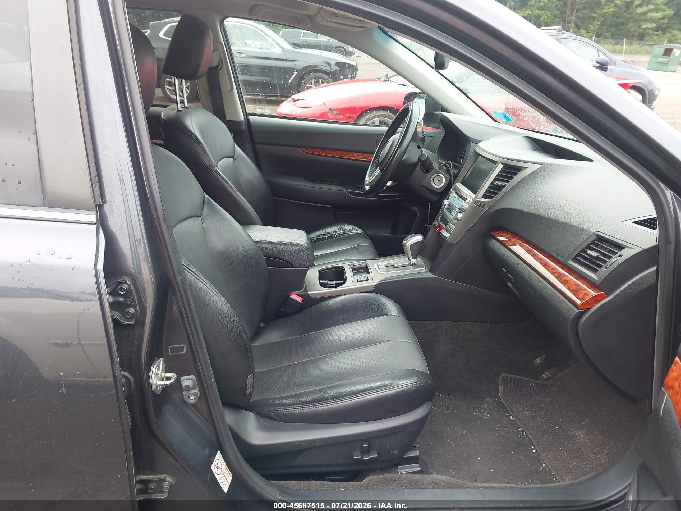 2011 Subaru Outback 2.5i Limited Gray vin: 4S4BRBLC5B3444035