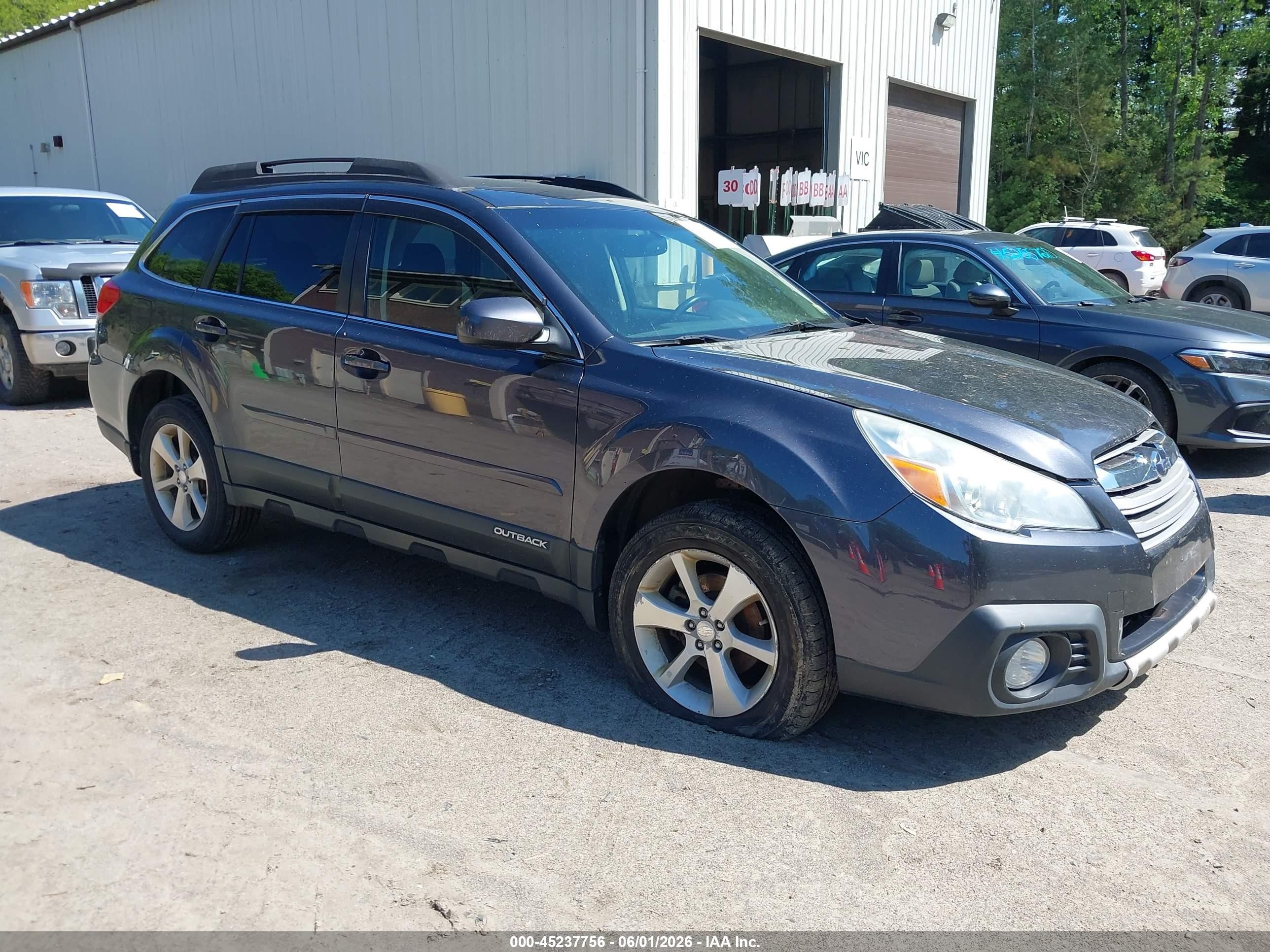 2013 Subaru Outback 2.5i Limited Navy vin: 4S4BRBLC5D3255288