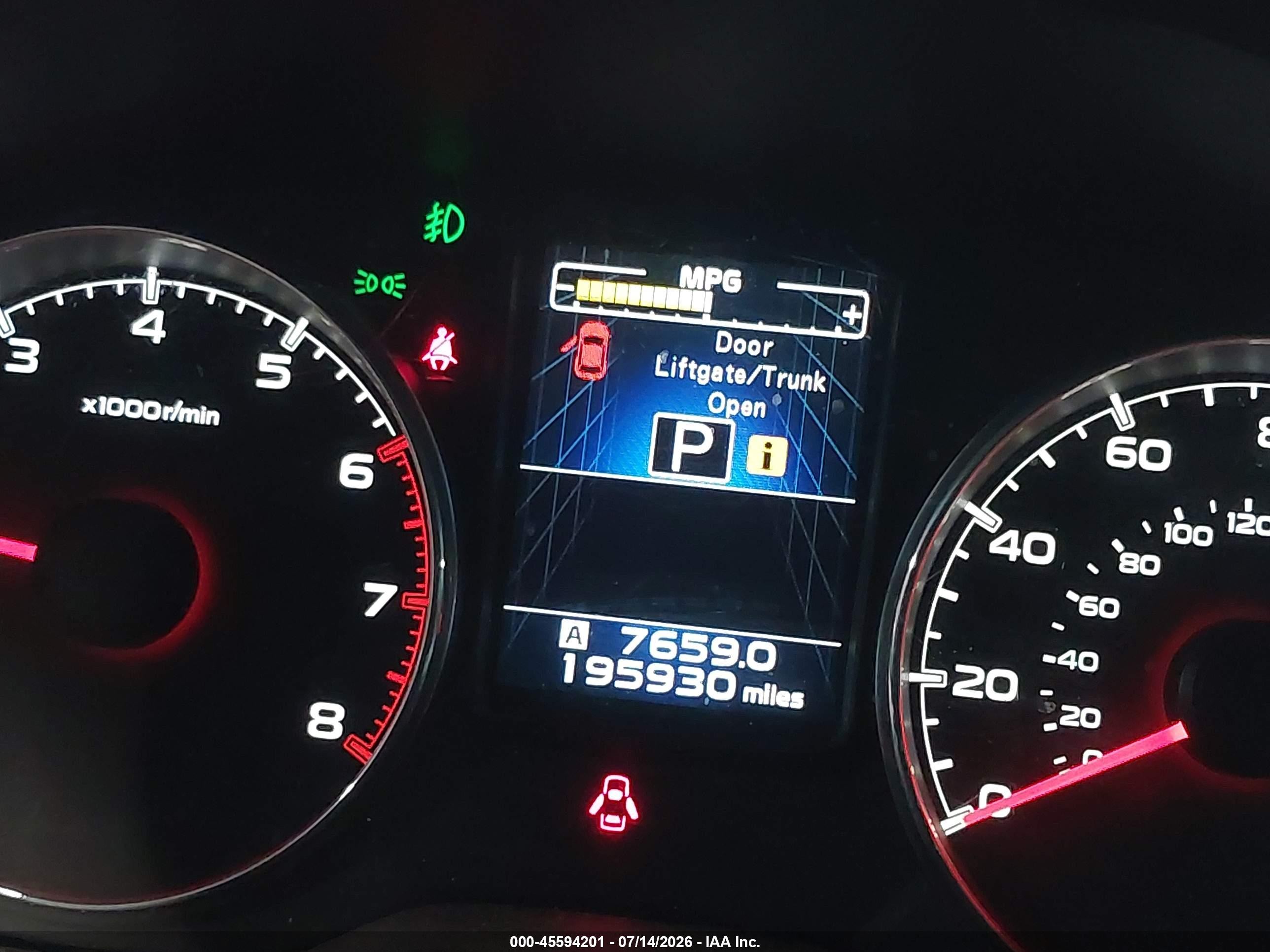 2014 Subaru Outback 2.5i Limited Black vin: 4S4BRBLC5E3228724