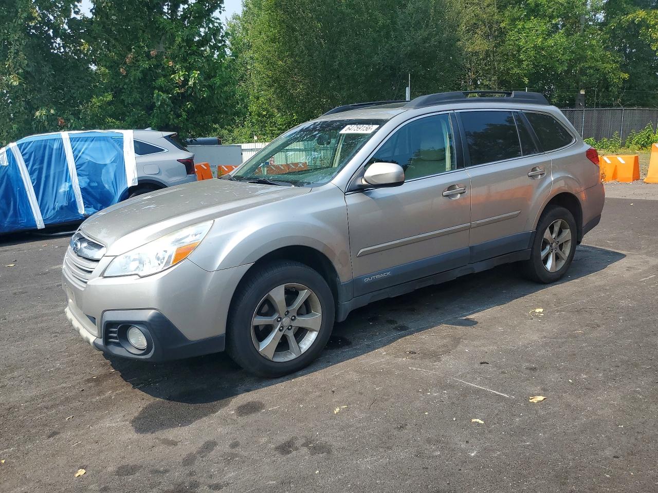 2014 Subaru Outback 2.5i Limited Beige vin: 4S4BRBLC5E3231798