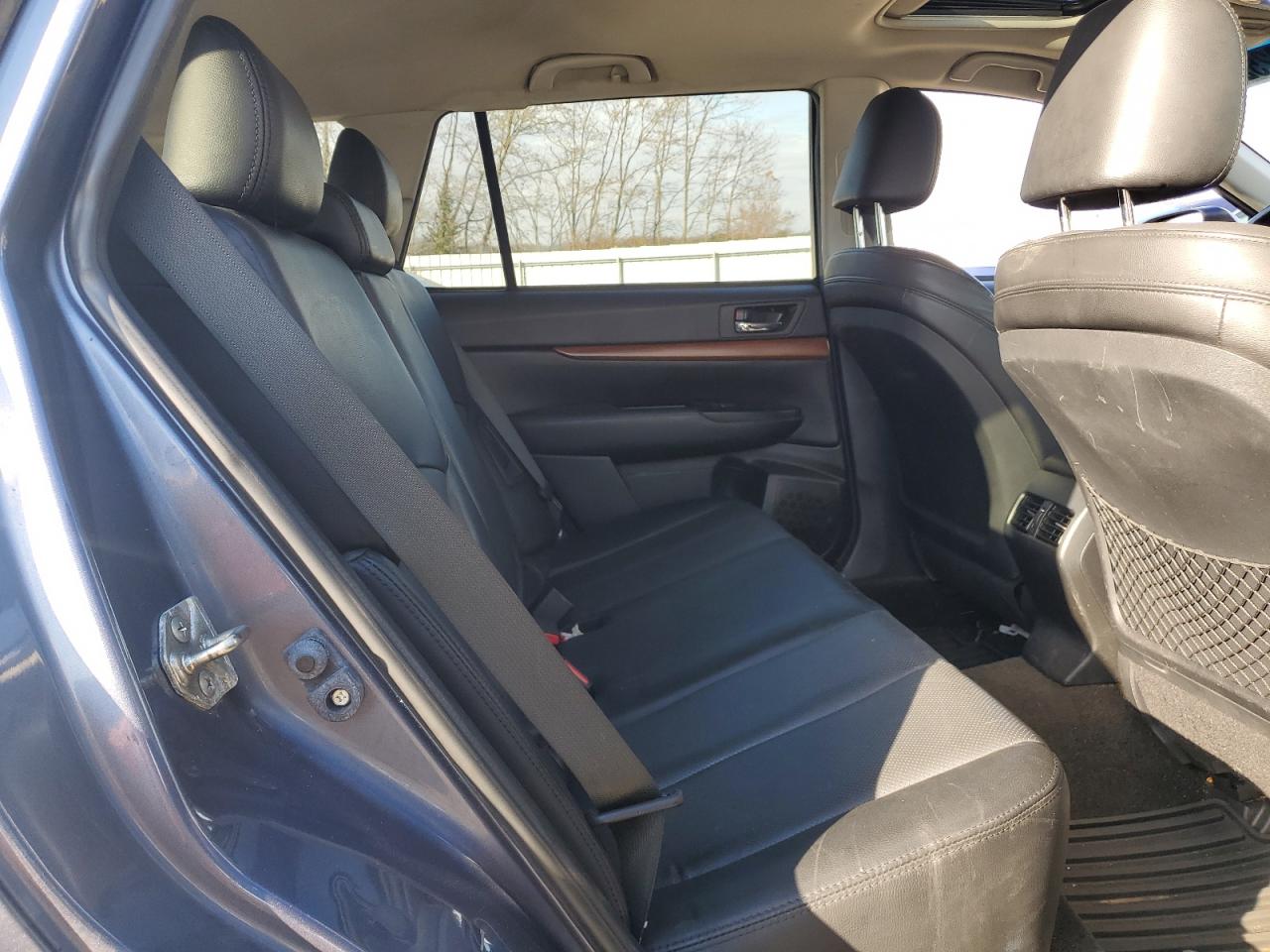 2014 Subaru Outback 2.5i Limited Blue vin: 4S4BRBLC5E3273453
