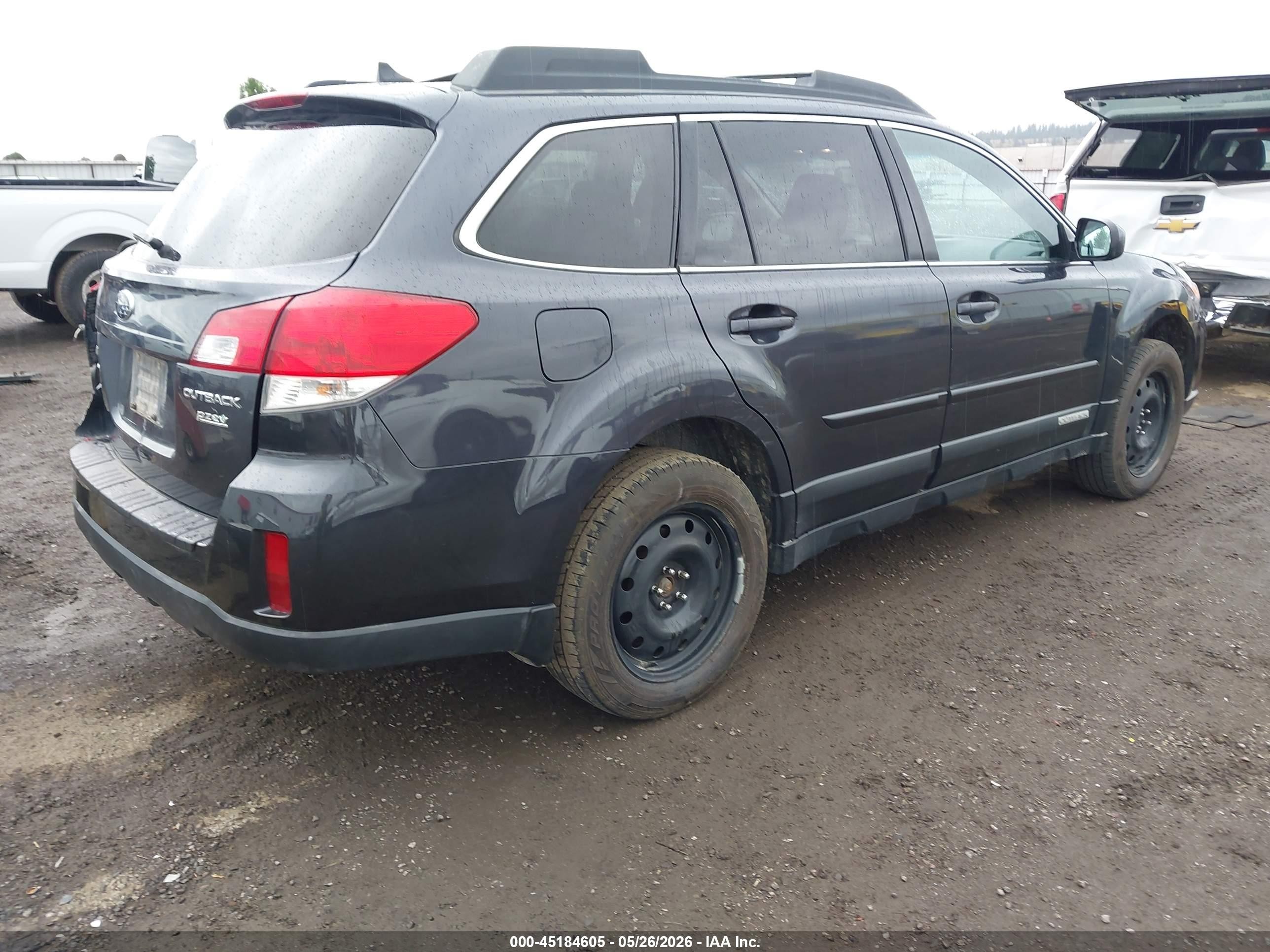 2012 Subaru Outback 2.5i Limited Gray vin: 4S4BRBLC6C3245206