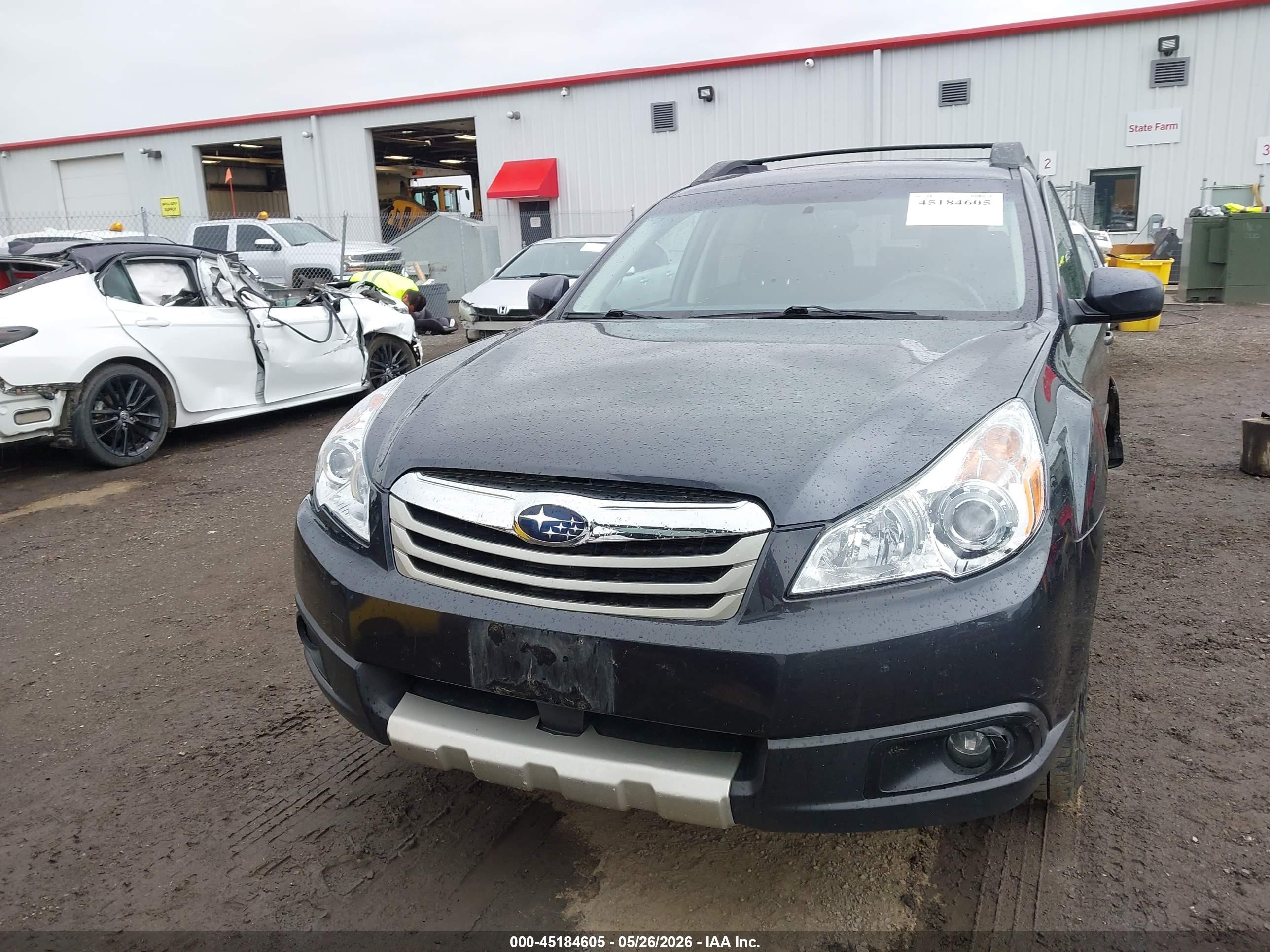 2012 Subaru Outback 2.5i Limited Gray vin: 4S4BRBLC6C3245206