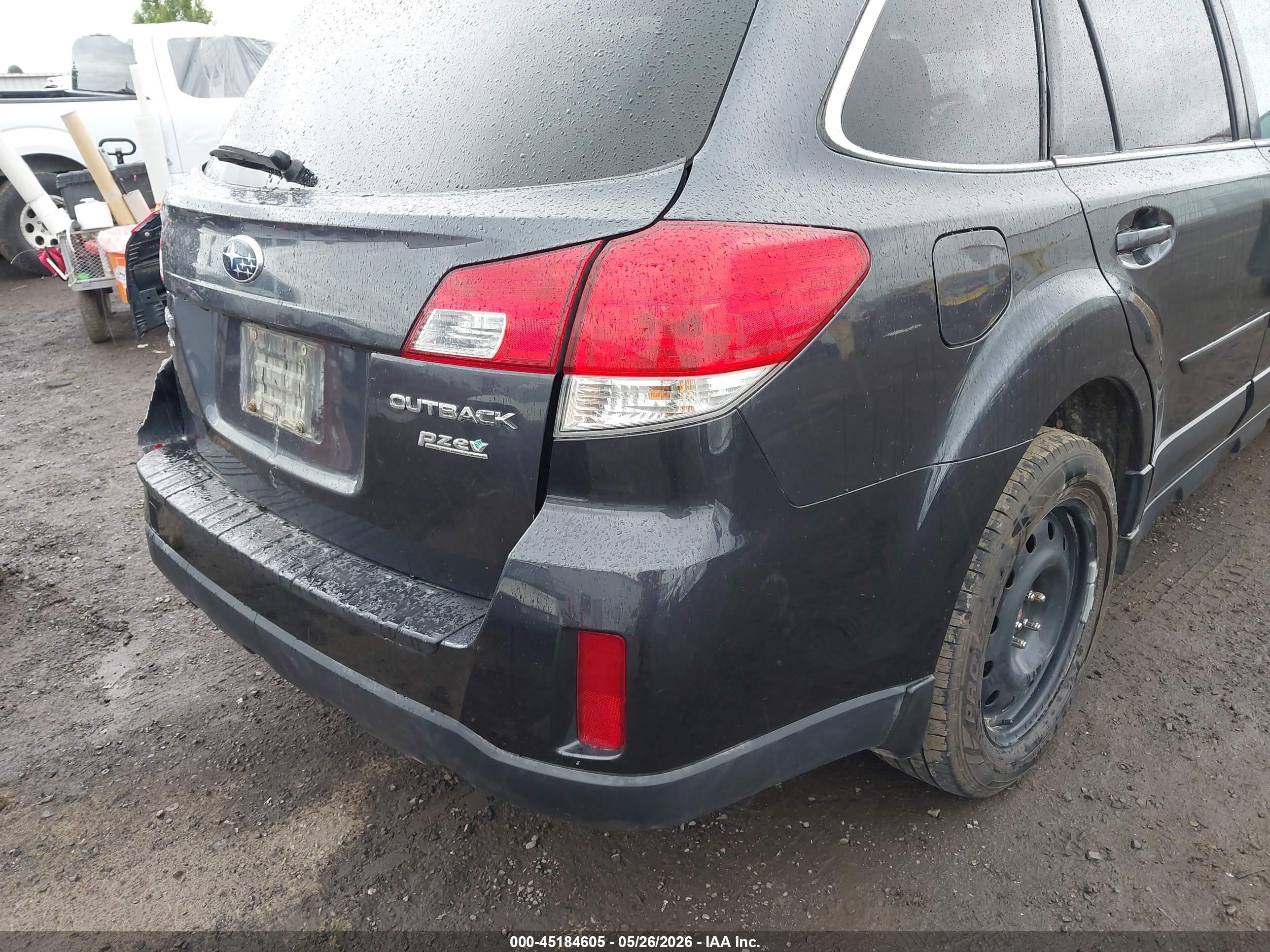 2012 Subaru Outback 2.5i Limited Gray vin: 4S4BRBLC6C3245206