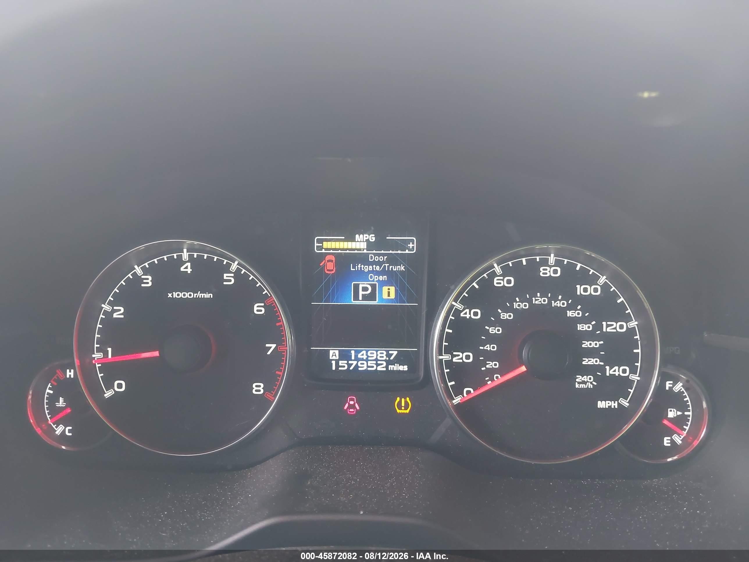 2014 Subaru Outback 2.5i Limited Gray vin: 4S4BRBLC6E3201256