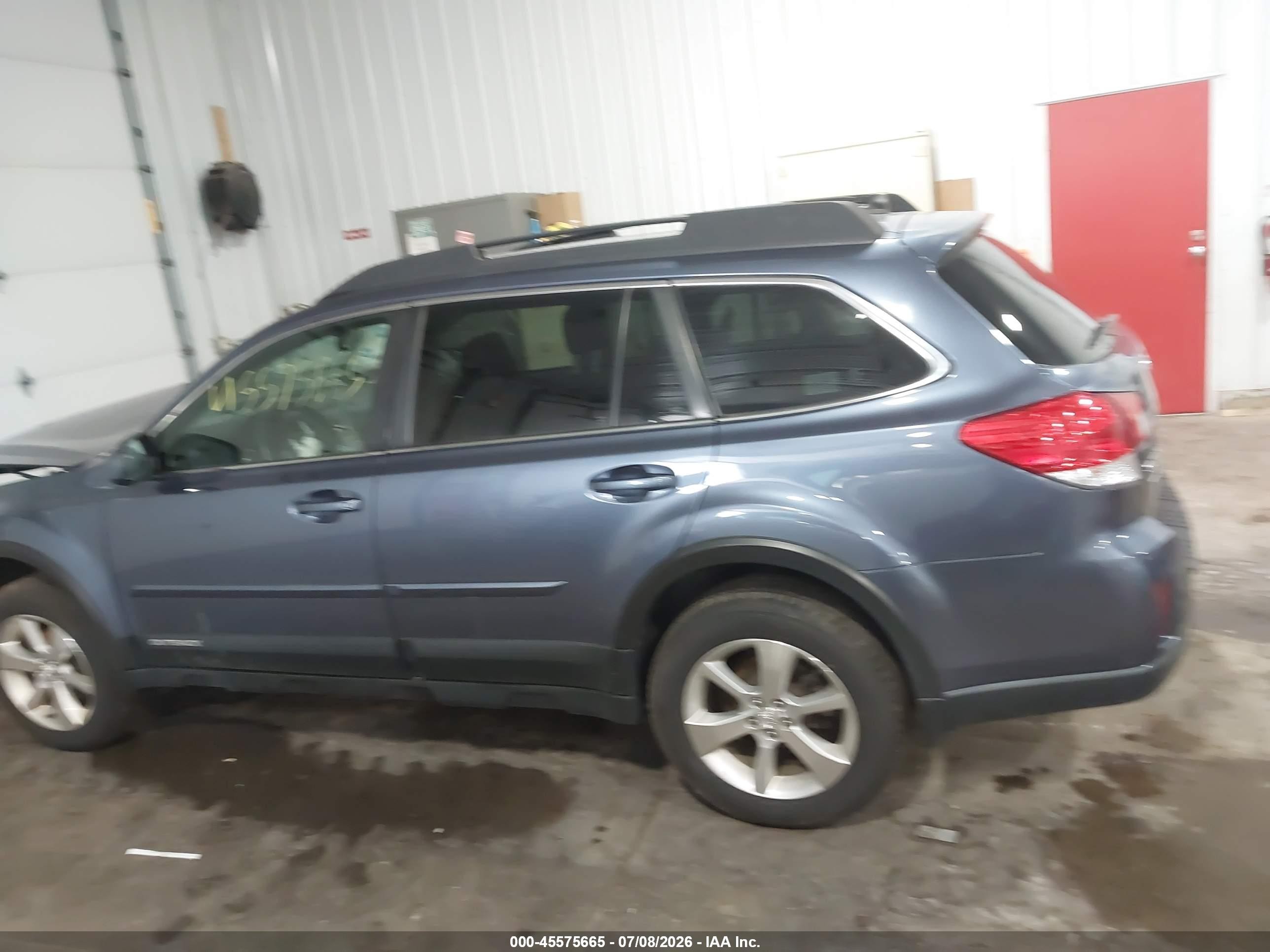2014 Subaru Outback 2.5i Limited Синий vin: 4S4BRBLC6E3266267