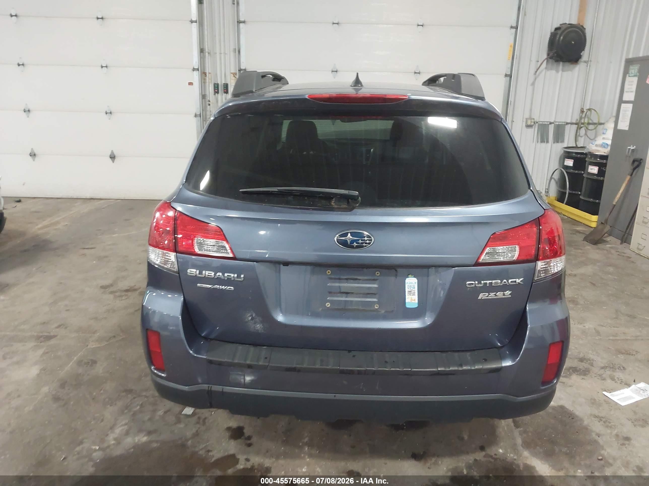 2014 Subaru Outback 2.5i Limited Синий vin: 4S4BRBLC6E3266267