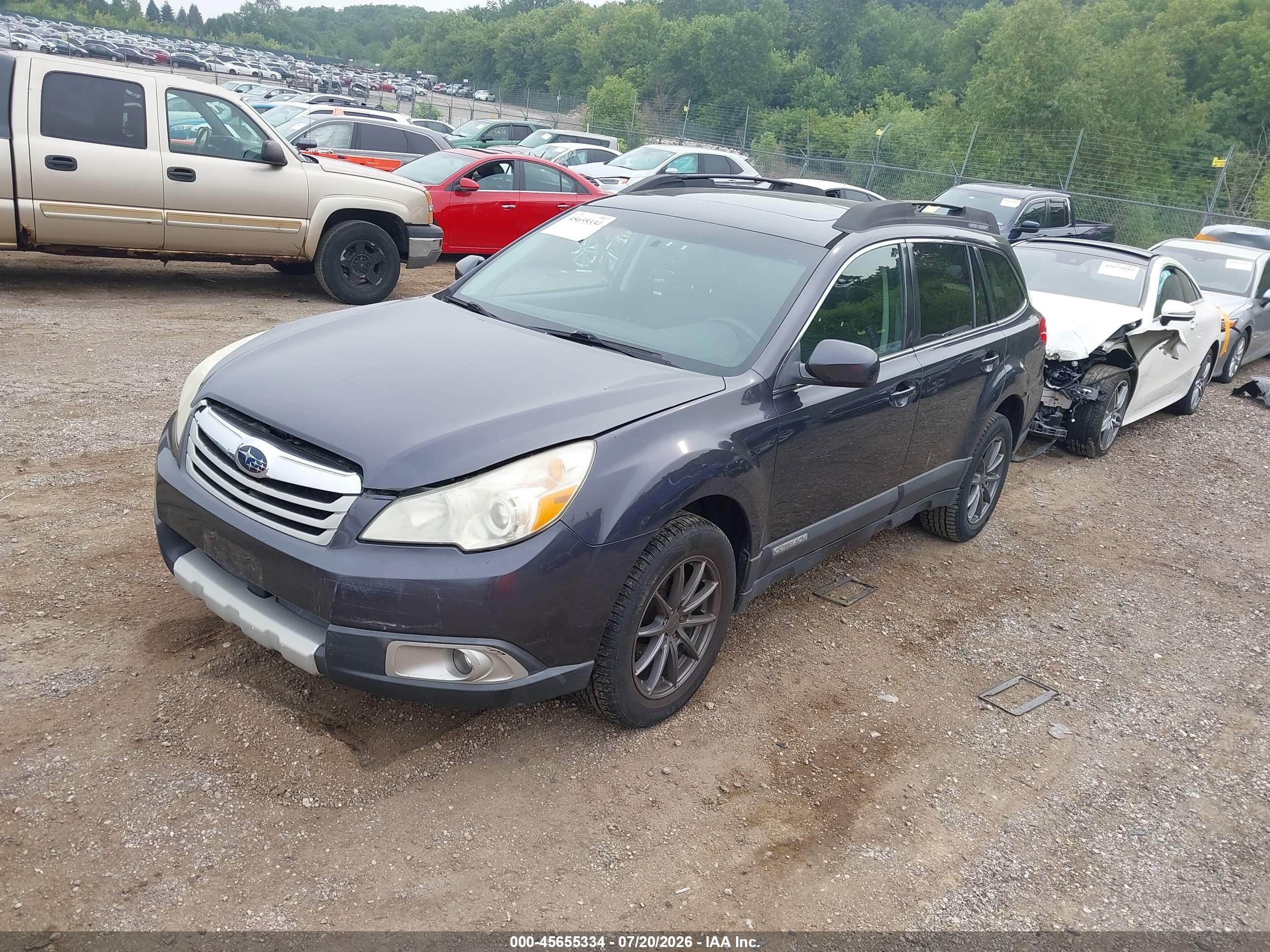 2011 Subaru Outback 2.5i Limited Navy vin: 4S4BRBLC7B3310403