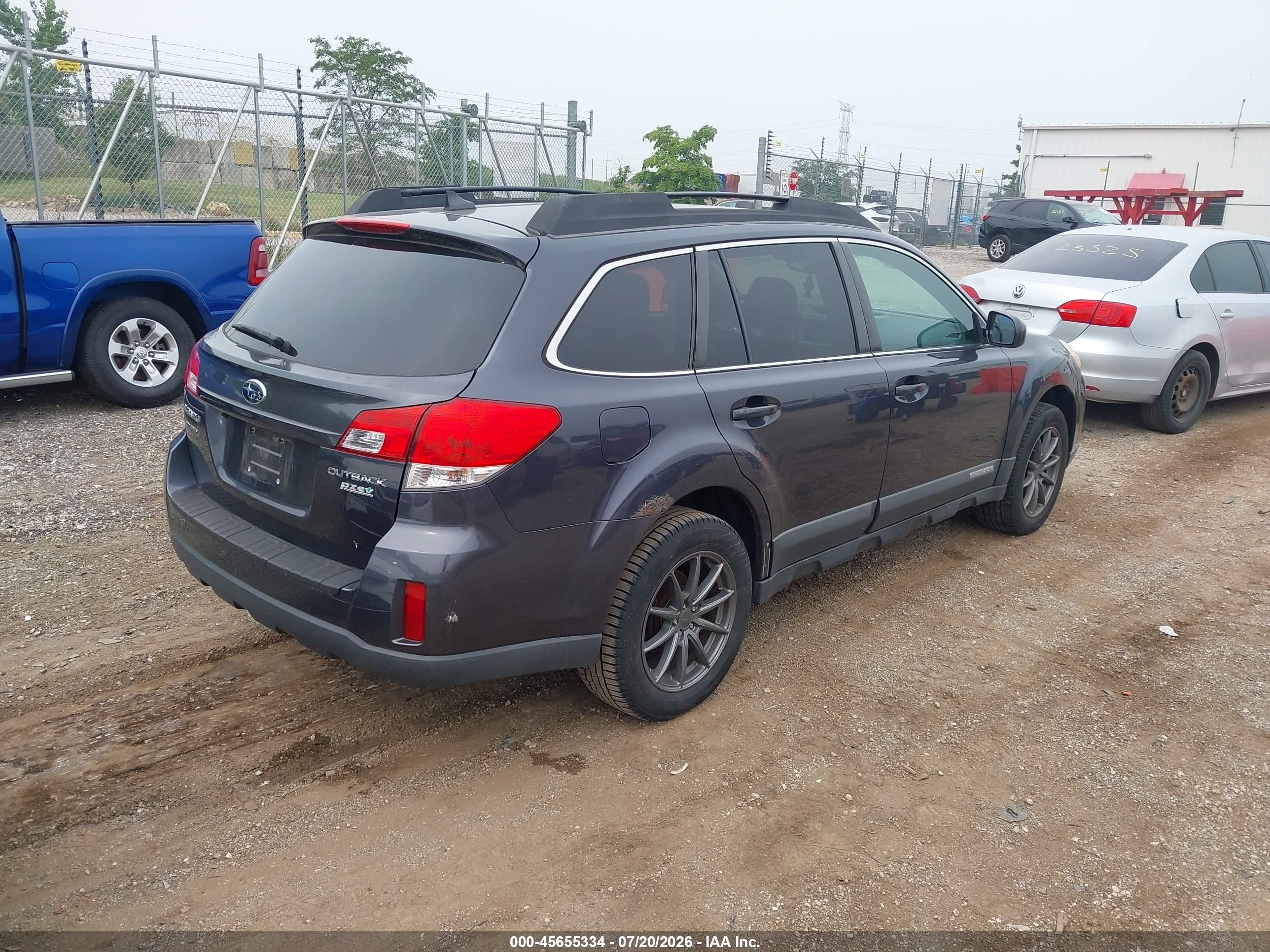 2011 Subaru Outback 2.5i Limited Navy vin: 4S4BRBLC7B3310403
